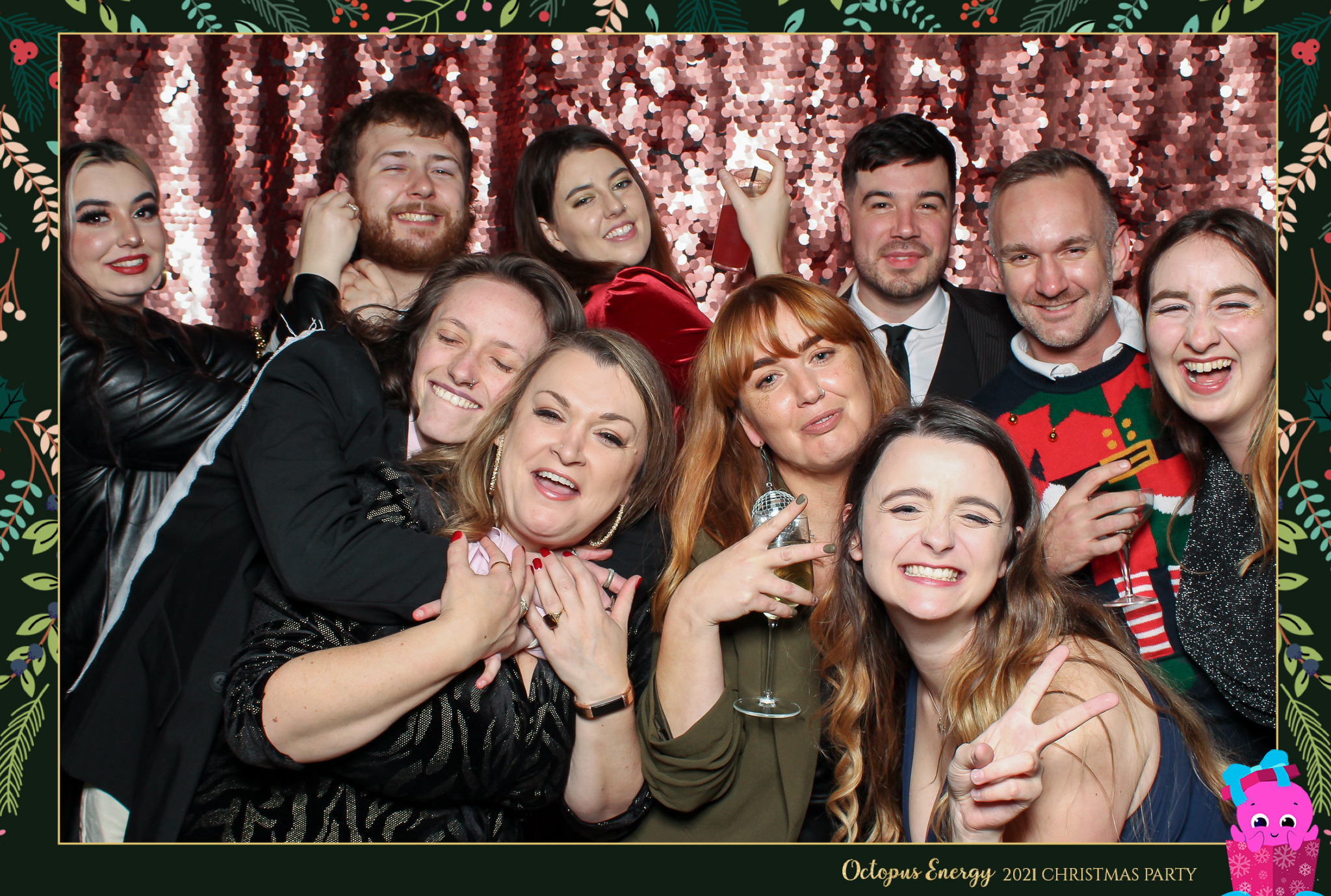Octopus Energy Christmas Party 2021 | View more photos from the event at gallery.freshbooths.com/u/FreshBooths/Octopus-Energy-Christmas-Party-2021
