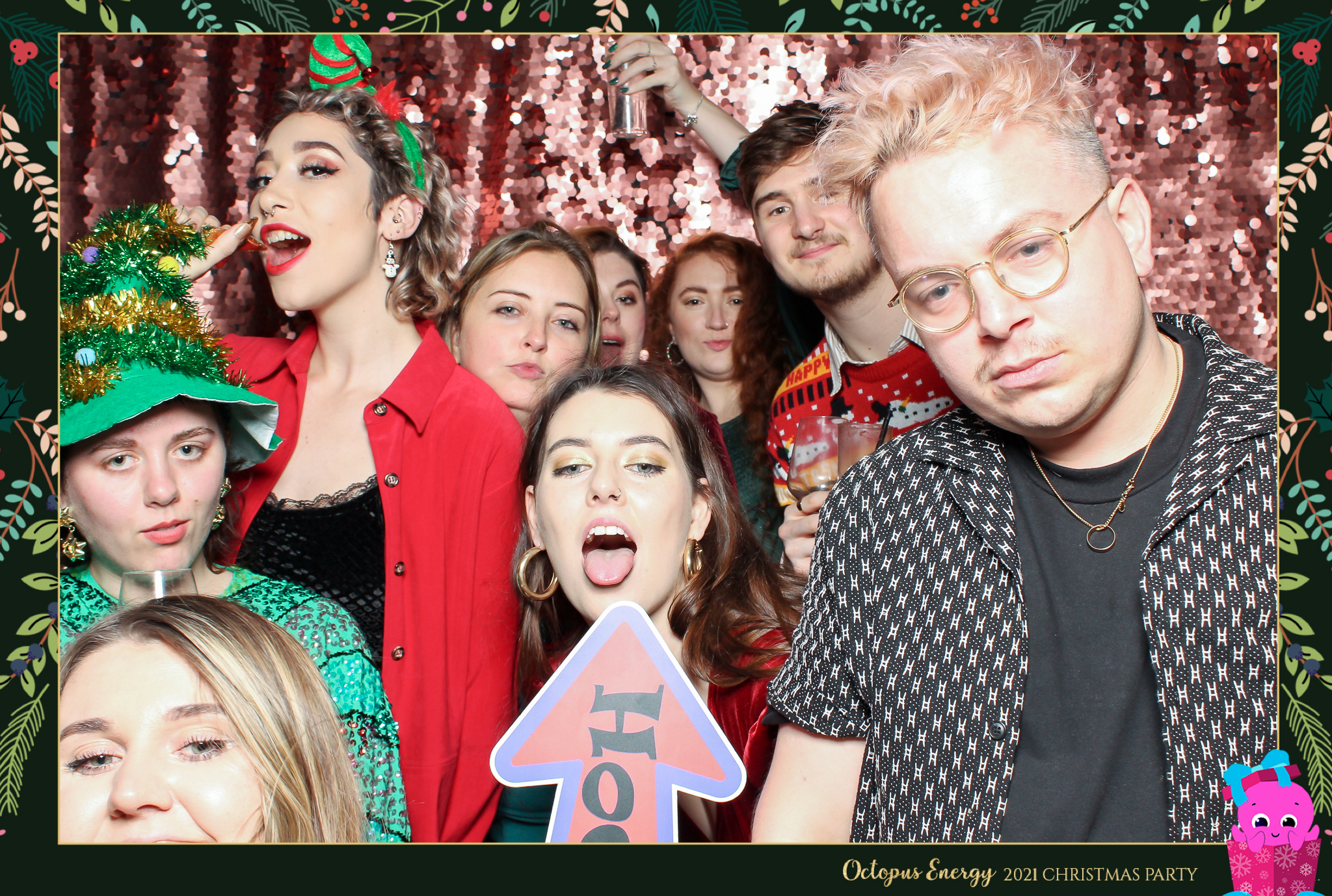 Octopus Energy Christmas Party 2021 | View more photos from the event at gallery.freshbooths.com/u/FreshBooths/Octopus-Energy-Christmas-Party-2021