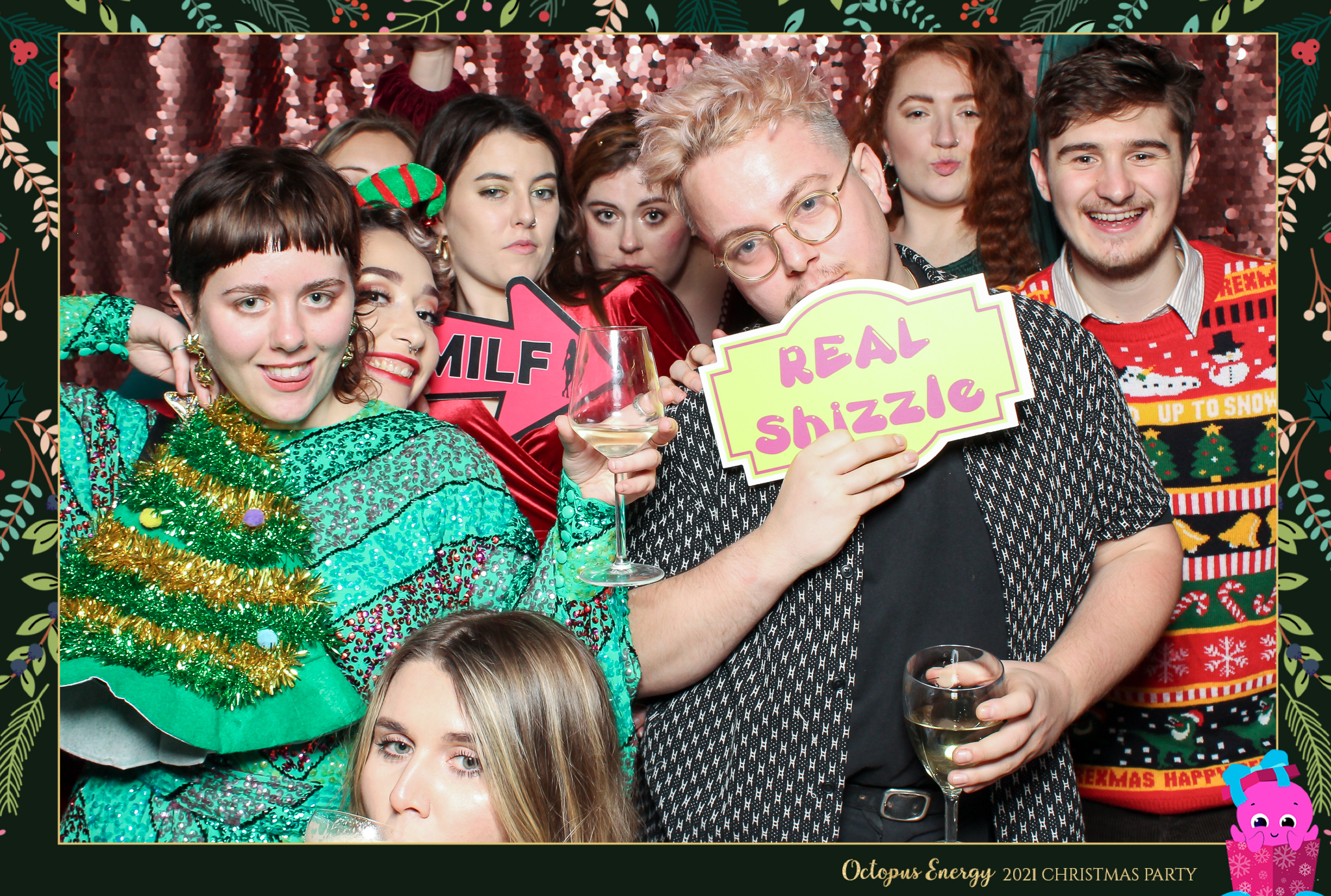 Octopus Energy Christmas Party 2021 | View more photos from the event at gallery.freshbooths.com/u/FreshBooths/Octopus-Energy-Christmas-Party-2021