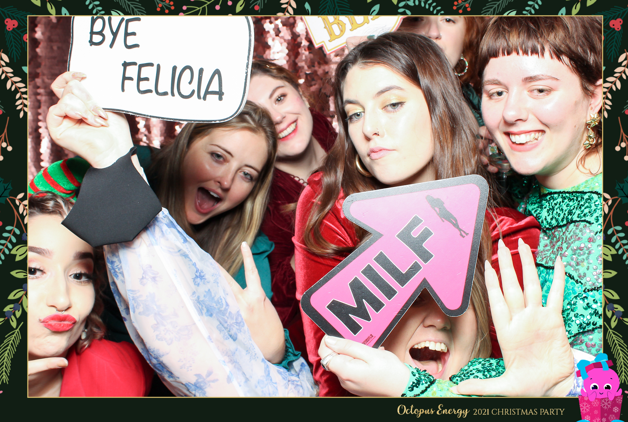 Octopus Energy Christmas Party 2021 | View more photos from the event at gallery.freshbooths.com/u/FreshBooths/Octopus-Energy-Christmas-Party-2021