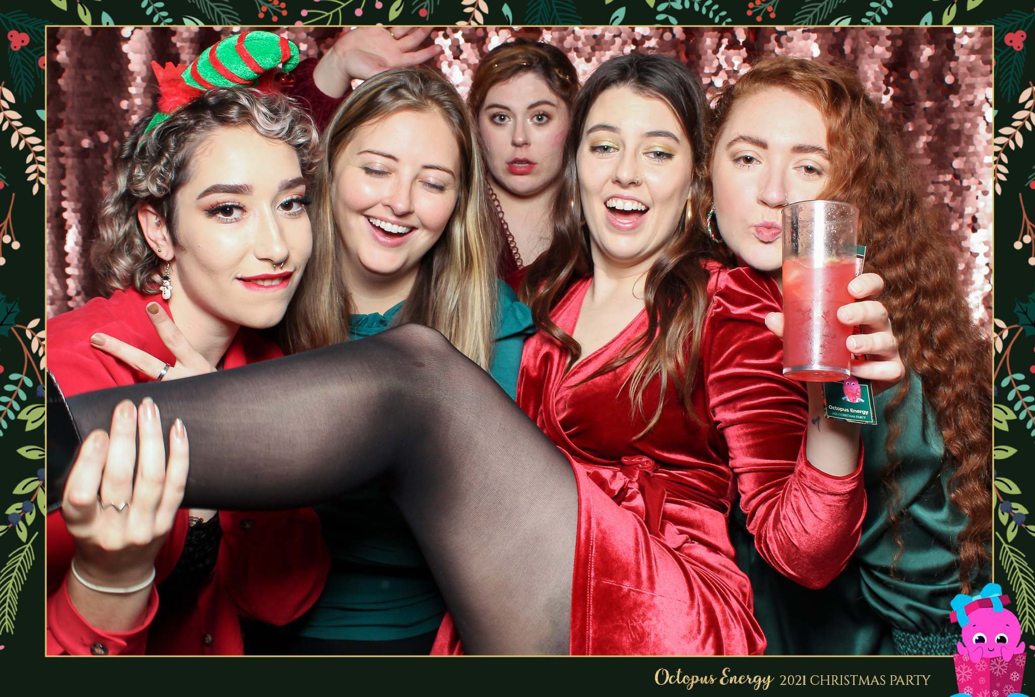 Octopus Energy Christmas Party 2021 | View more photos from the event at gallery.freshbooths.com/u/FreshBooths/Octopus-Energy-Christmas-Party-2021