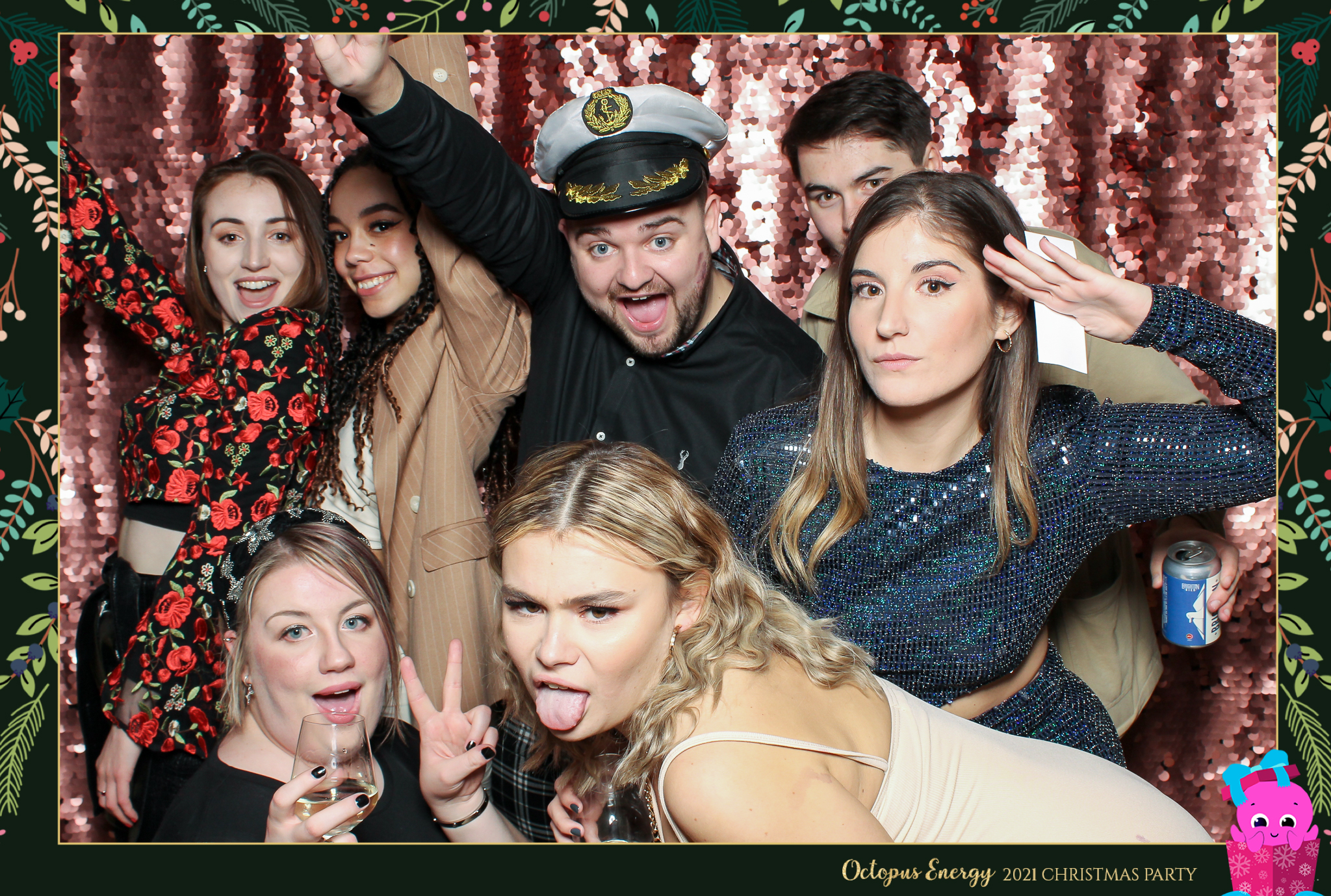 Octopus Energy Christmas Party 2021 | View more photos from the event at gallery.freshbooths.com/u/FreshBooths/Octopus-Energy-Christmas-Party-2021