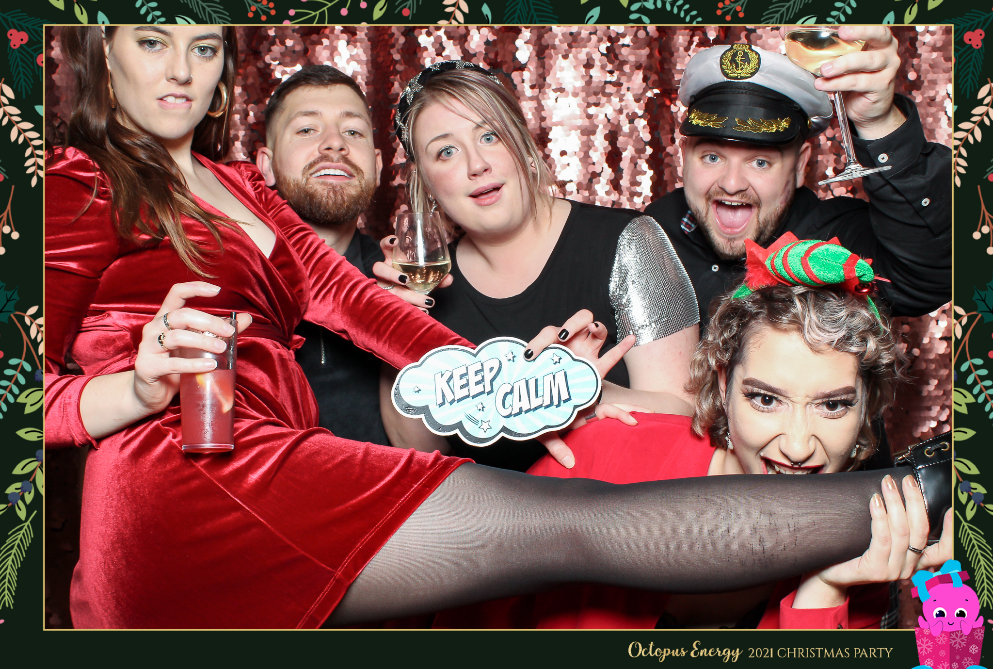 Octopus Energy Christmas Party 2021 | View more photos from the event at gallery.freshbooths.com/u/FreshBooths/Octopus-Energy-Christmas-Party-2021