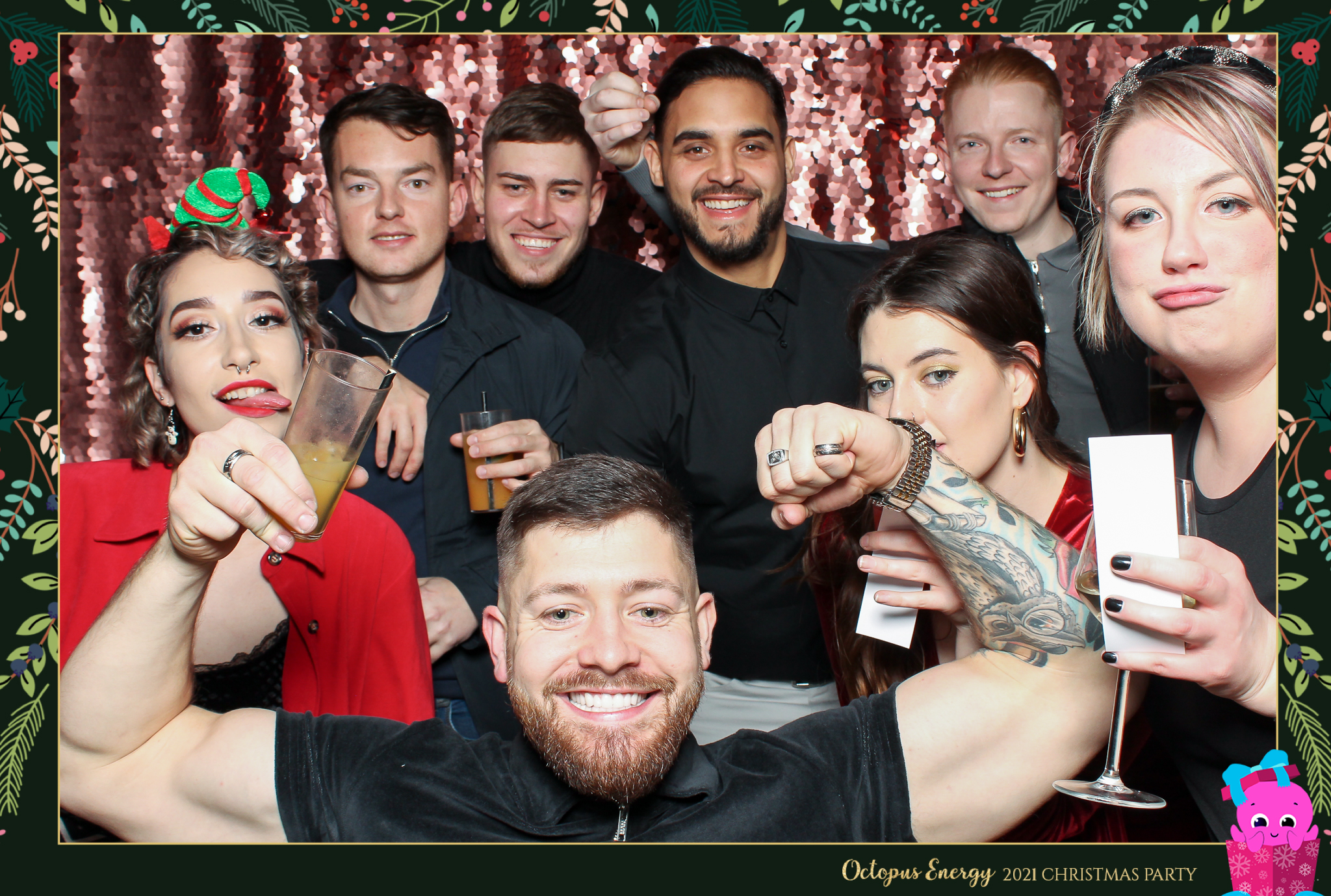 Octopus Energy Christmas Party 2021 | View more photos from the event at gallery.freshbooths.com/u/FreshBooths/Octopus-Energy-Christmas-Party-2021