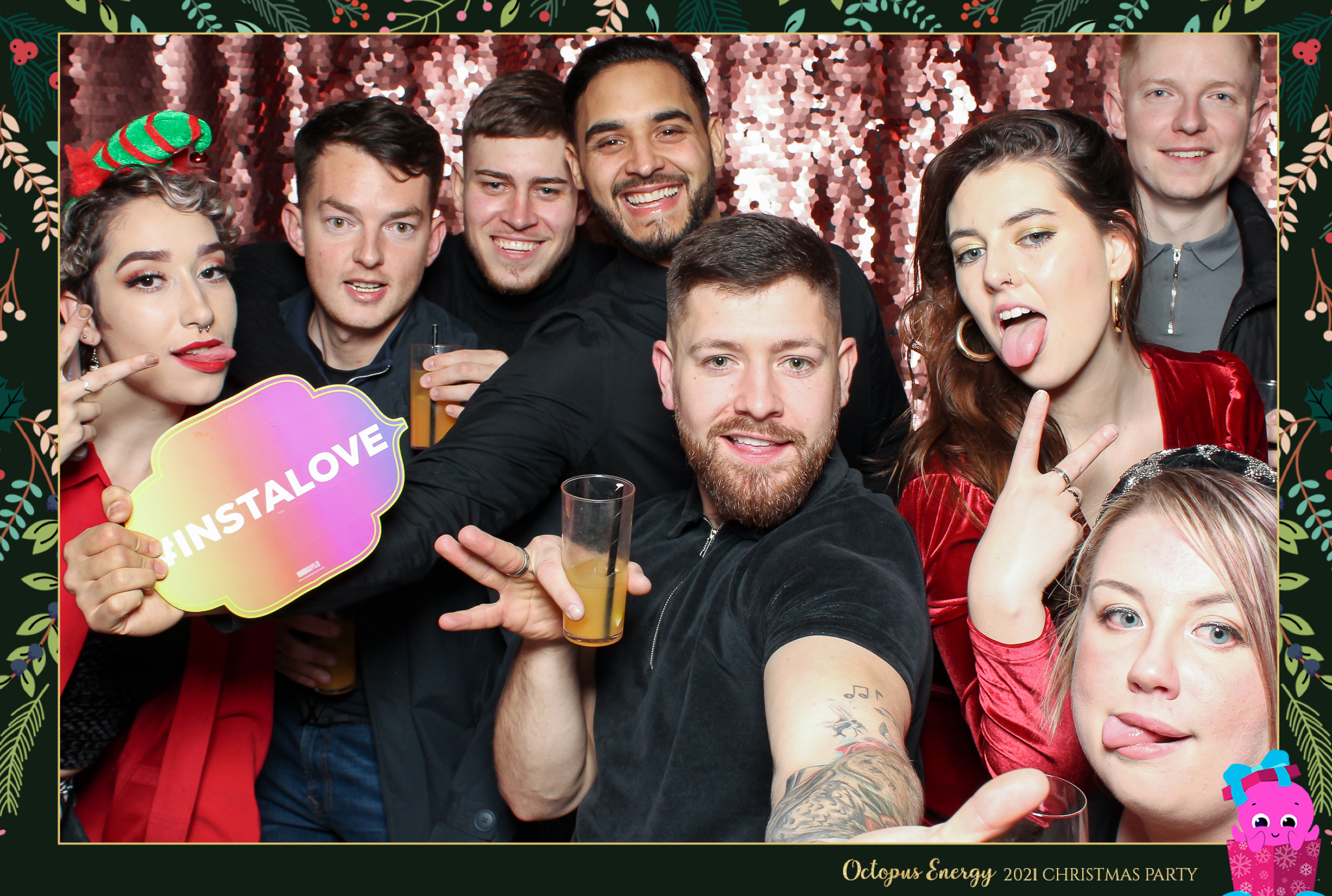 Octopus Energy Christmas Party 2021 | View more photos from the event at gallery.freshbooths.com/u/FreshBooths/Octopus-Energy-Christmas-Party-2021