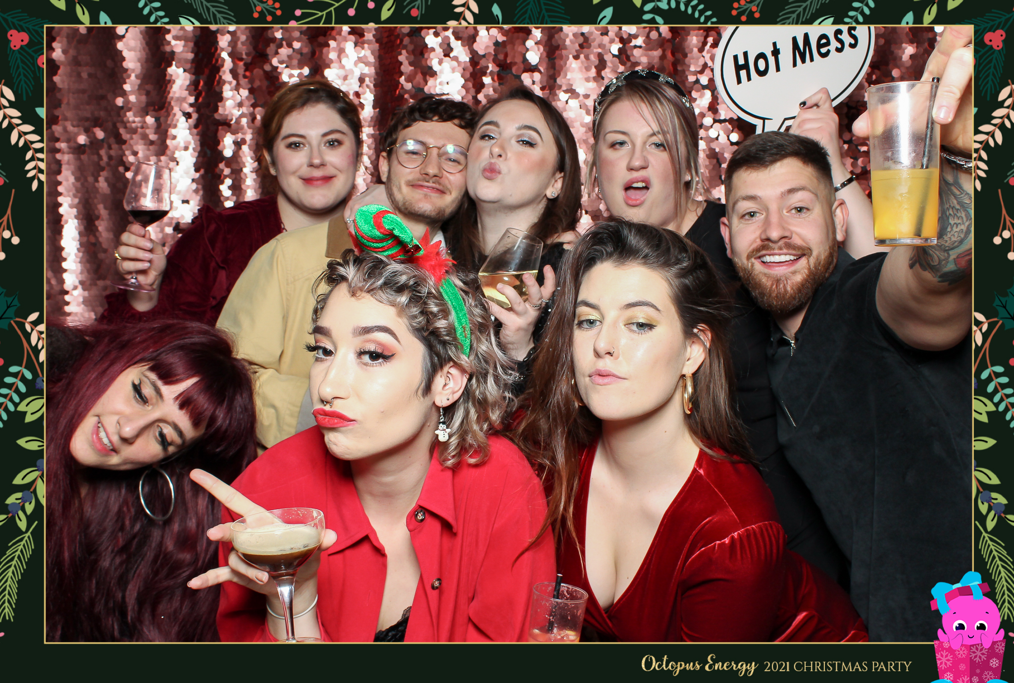 Octopus Energy Christmas Party 2021 | View more photos from the event at gallery.freshbooths.com/u/FreshBooths/Octopus-Energy-Christmas-Party-2021