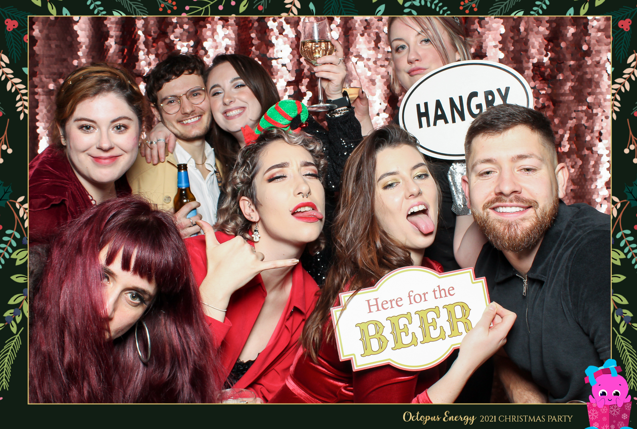 Octopus Energy Christmas Party 2021 | View more photos from the event at gallery.freshbooths.com/u/FreshBooths/Octopus-Energy-Christmas-Party-2021