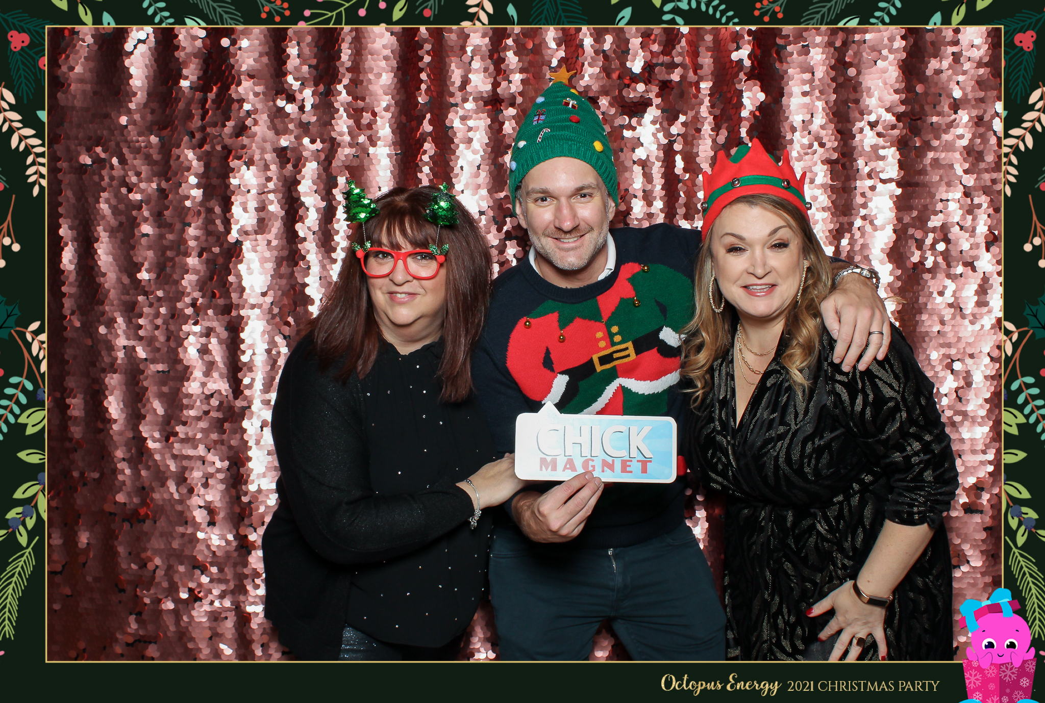 Octopus Energy Christmas Party 2021 | View more photos from the event at gallery.freshbooths.com/u/FreshBooths/Octopus-Energy-Christmas-Party-2021
