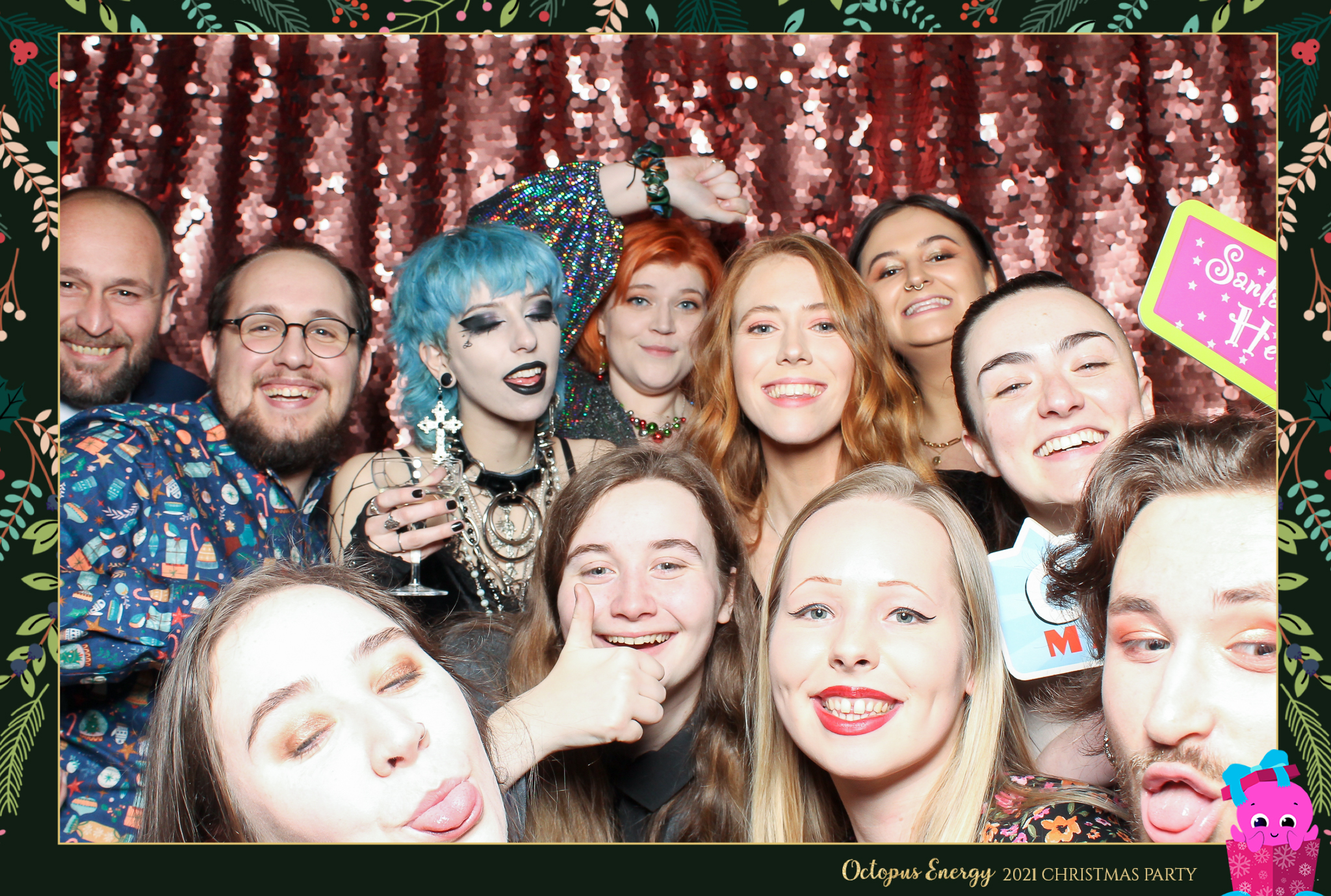 Octopus Energy Christmas Party 2021 | View more photos from the event at gallery.freshbooths.com/u/FreshBooths/Octopus-Energy-Christmas-Party-2021