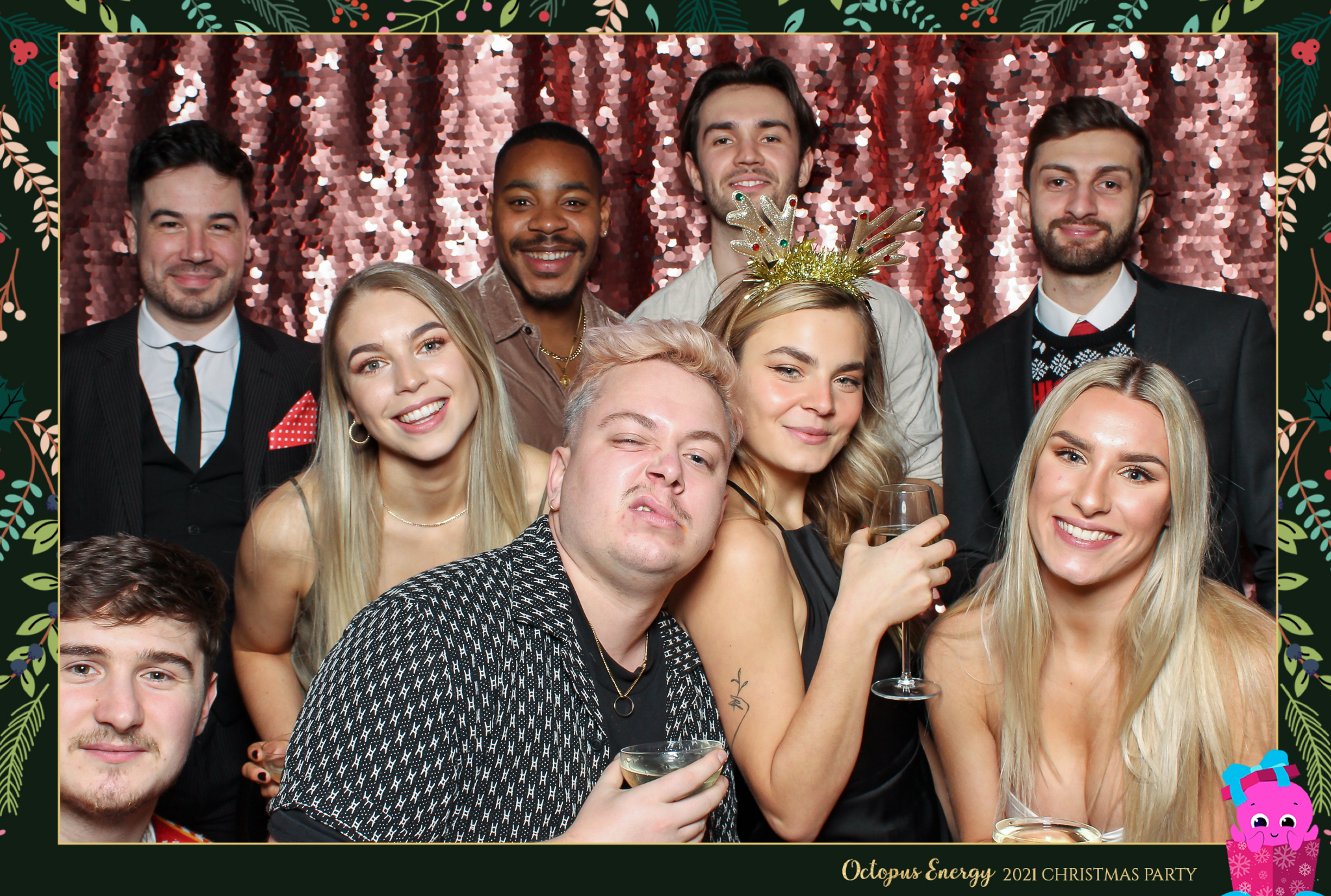 Octopus Energy Christmas Party 2021 | View more photos from the event at gallery.freshbooths.com/u/FreshBooths/Octopus-Energy-Christmas-Party-2021