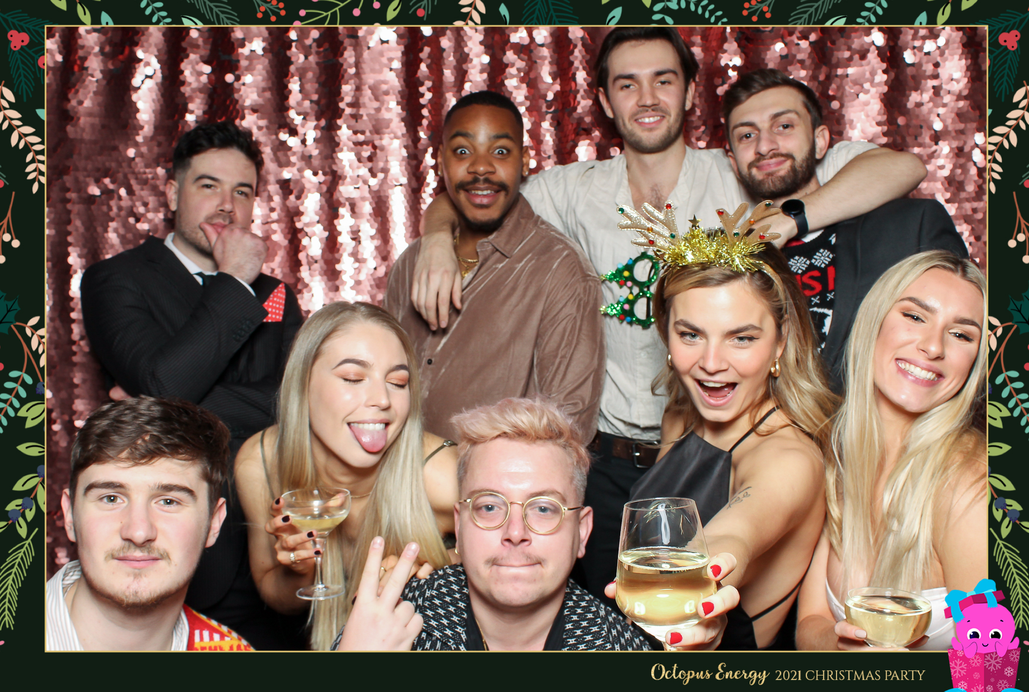 Octopus Energy Christmas Party 2021 | View more photos from the event at gallery.freshbooths.com/u/FreshBooths/Octopus-Energy-Christmas-Party-2021