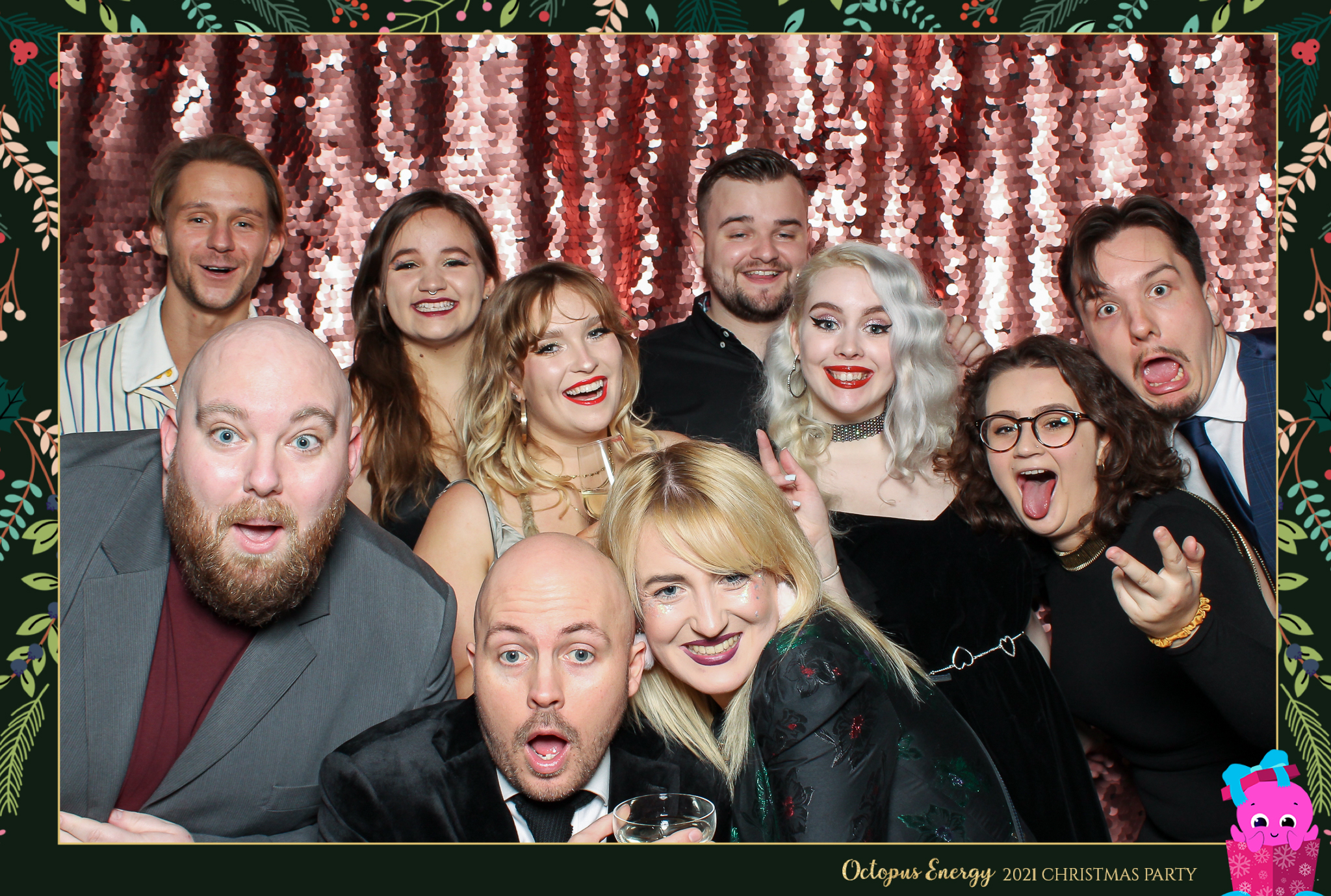 Octopus Energy Christmas Party 2021 | View more photos from the event at gallery.freshbooths.com/u/FreshBooths/Octopus-Energy-Christmas-Party-2021