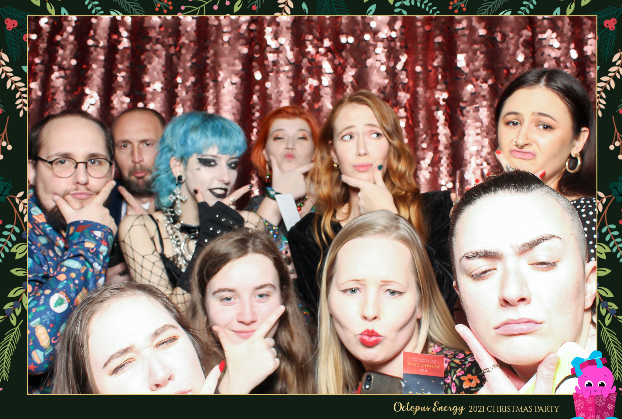 Octopus Energy Christmas Party 2021 | View more photos from the event at gallery.freshbooths.com/u/FreshBooths/Octopus-Energy-Christmas-Party-2021