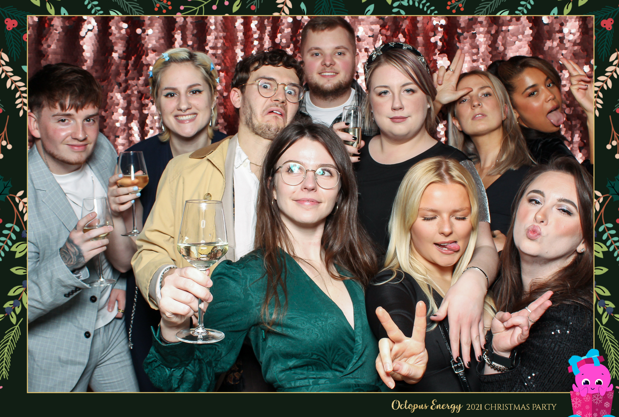 Octopus Energy Christmas Party 2021 | View more photos from the event at gallery.freshbooths.com/u/FreshBooths/Octopus-Energy-Christmas-Party-2021