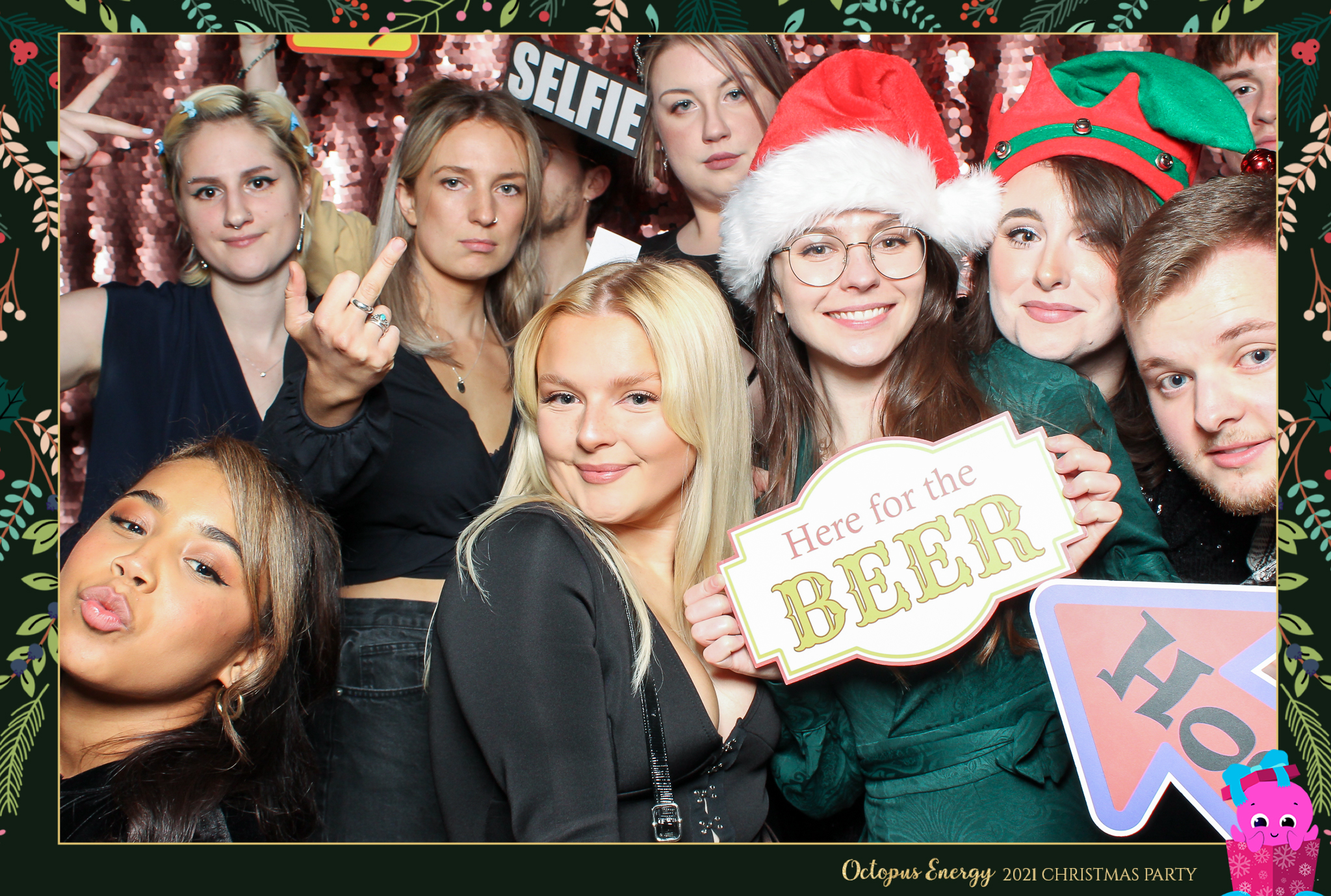 Octopus Energy Christmas Party 2021 | View more photos from the event at gallery.freshbooths.com/u/FreshBooths/Octopus-Energy-Christmas-Party-2021