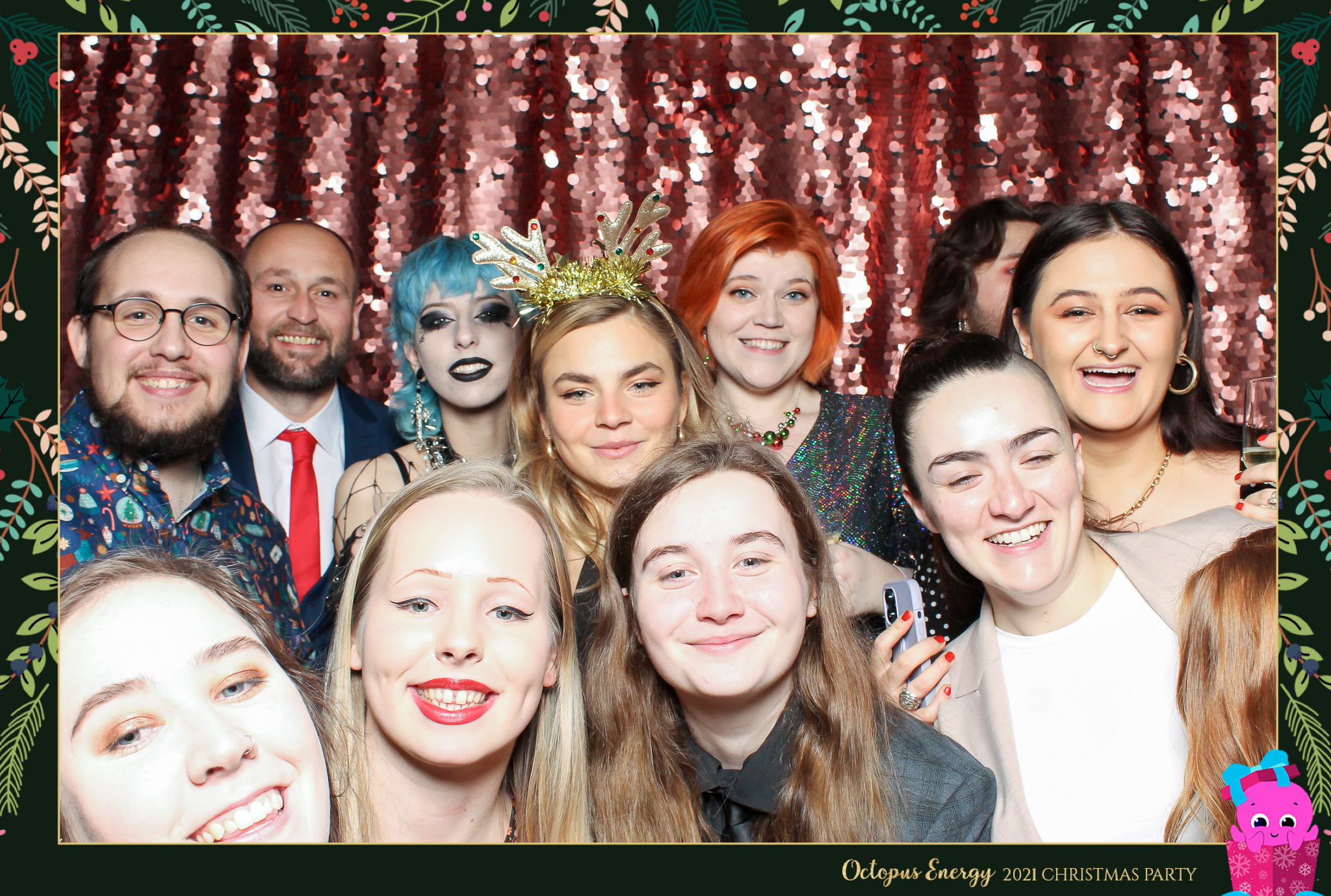 Octopus Energy Christmas Party 2021 | View more photos from the event at gallery.freshbooths.com/u/FreshBooths/Octopus-Energy-Christmas-Party-2021