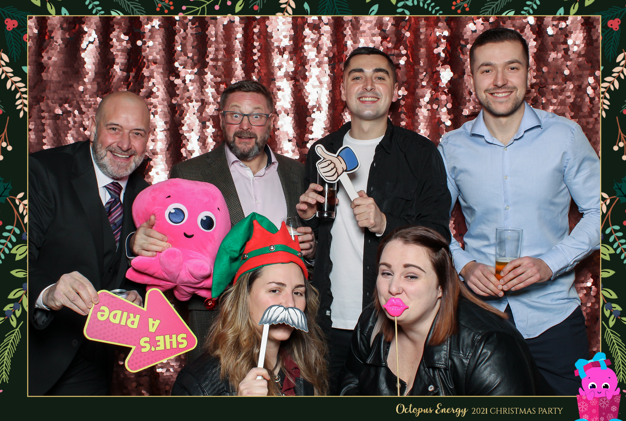 Octopus Energy Christmas Party 2021 | View more photos from the event at gallery.freshbooths.com/u/FreshBooths/Octopus-Energy-Christmas-Party-2021