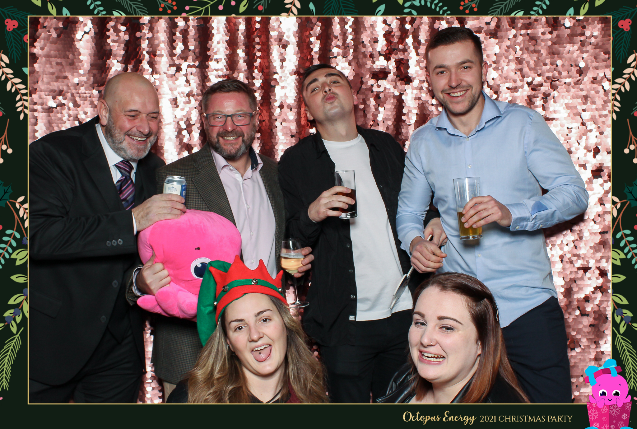 Octopus Energy Christmas Party 2021 | View more photos from the event at gallery.freshbooths.com/u/FreshBooths/Octopus-Energy-Christmas-Party-2021
