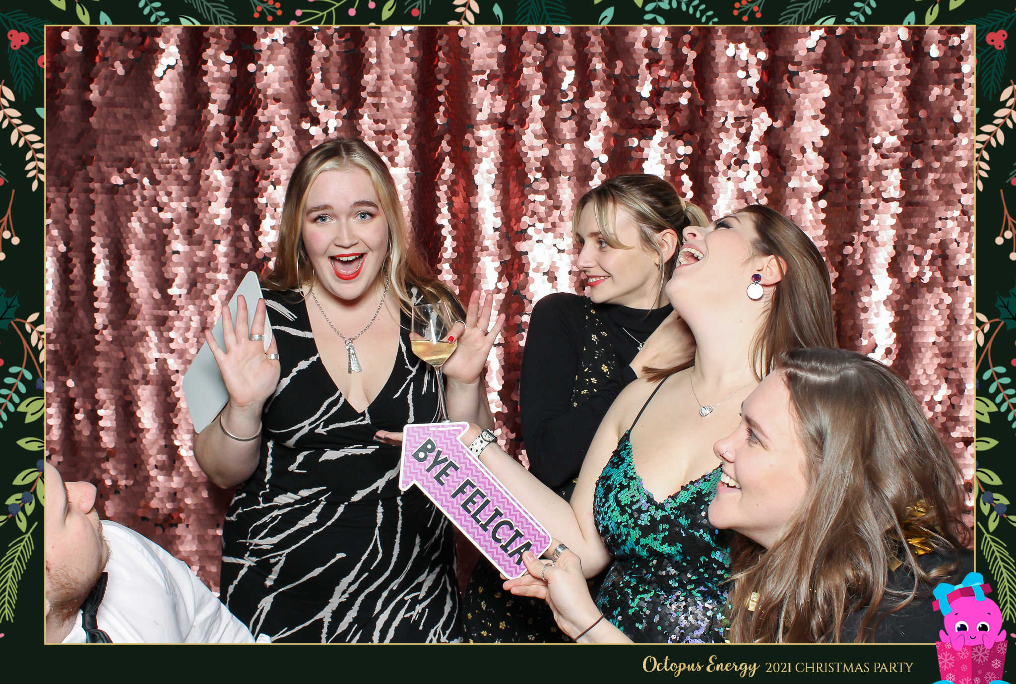 Octopus Energy Christmas Party 2021 | View more photos from the event at gallery.freshbooths.com/u/FreshBooths/Octopus-Energy-Christmas-Party-2021