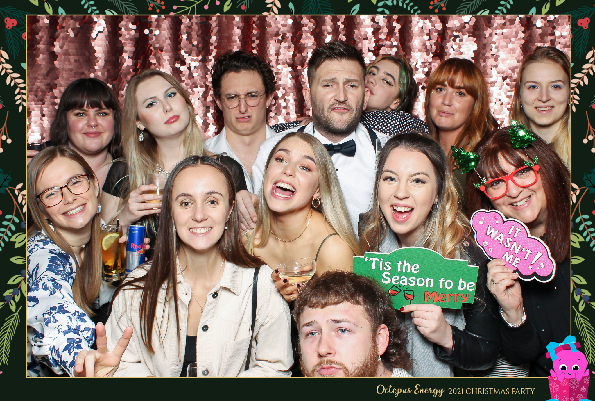 Octopus Energy Christmas Party 2021 | View more photos from the event at gallery.freshbooths.com/u/FreshBooths/Octopus-Energy-Christmas-Party-2021