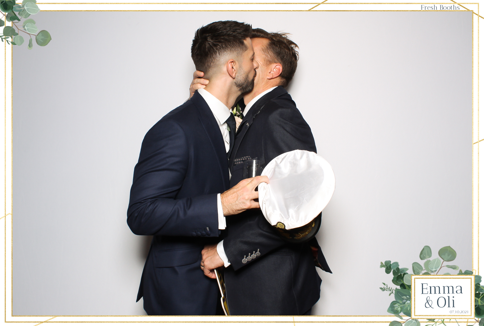 Oli & Emma Wedding - Classic Open Booth | View more photos from the event at gallery.freshbooths.com/u/FreshBooths/Oli-Emma-Wedding-Classic-Open-Booth
