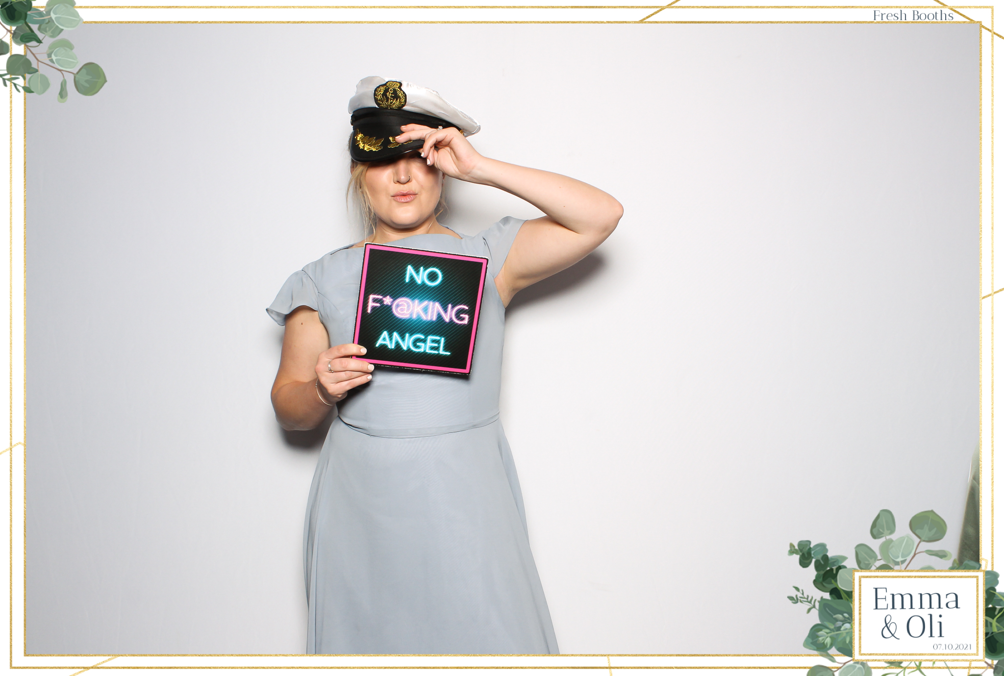 Oli & Emma Wedding - Classic Open Booth | View more photos from the event at gallery.freshbooths.com/u/FreshBooths/Oli-Emma-Wedding-Classic-Open-Booth