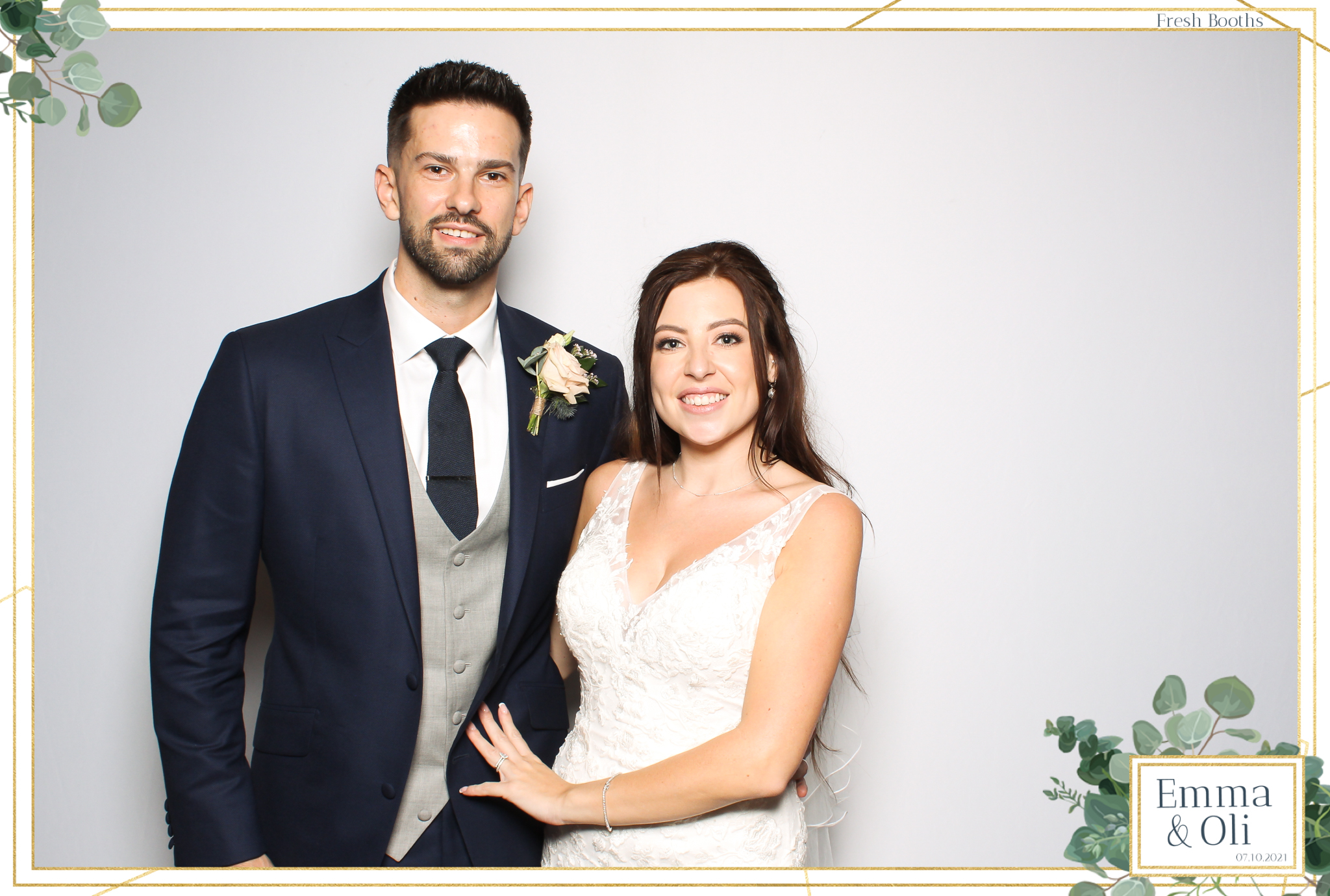 Oli & Emma Wedding - Classic Open Booth | View more photos from the event at gallery.freshbooths.com/u/FreshBooths/Oli-Emma-Wedding-Classic-Open-Booth