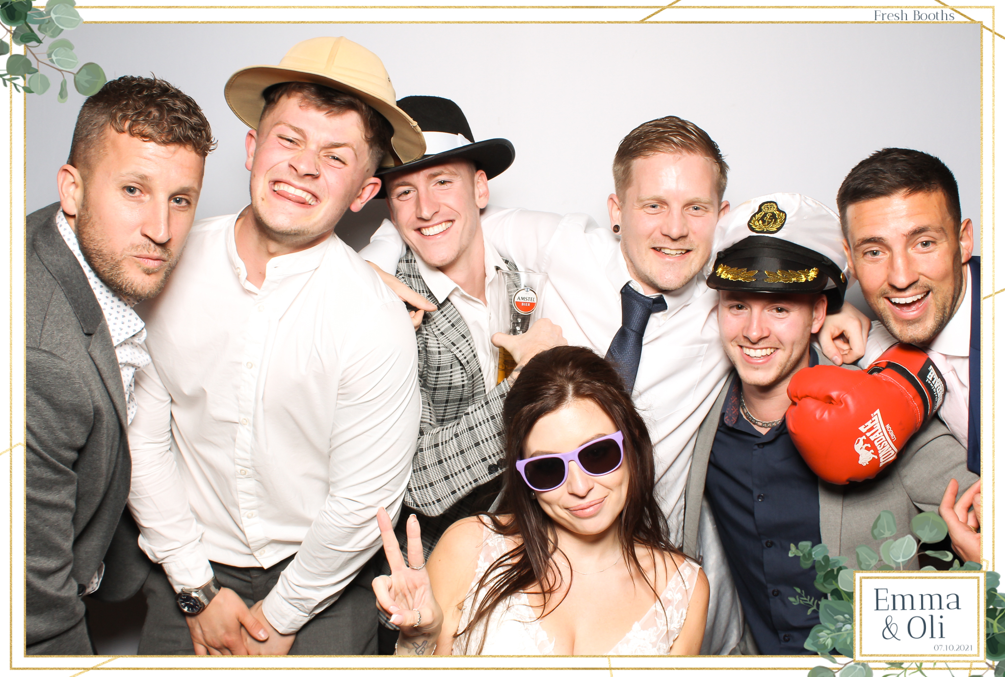 Oli & Emma Wedding - Classic Open Booth | View more photos from the event at gallery.freshbooths.com/u/FreshBooths/Oli-Emma-Wedding-Classic-Open-Booth