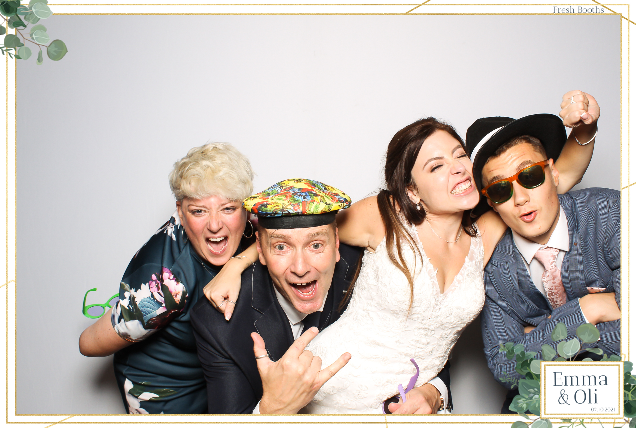 Oli & Emma Wedding - Classic Open Booth | View more photos from the event at gallery.freshbooths.com/u/FreshBooths/Oli-Emma-Wedding-Classic-Open-Booth