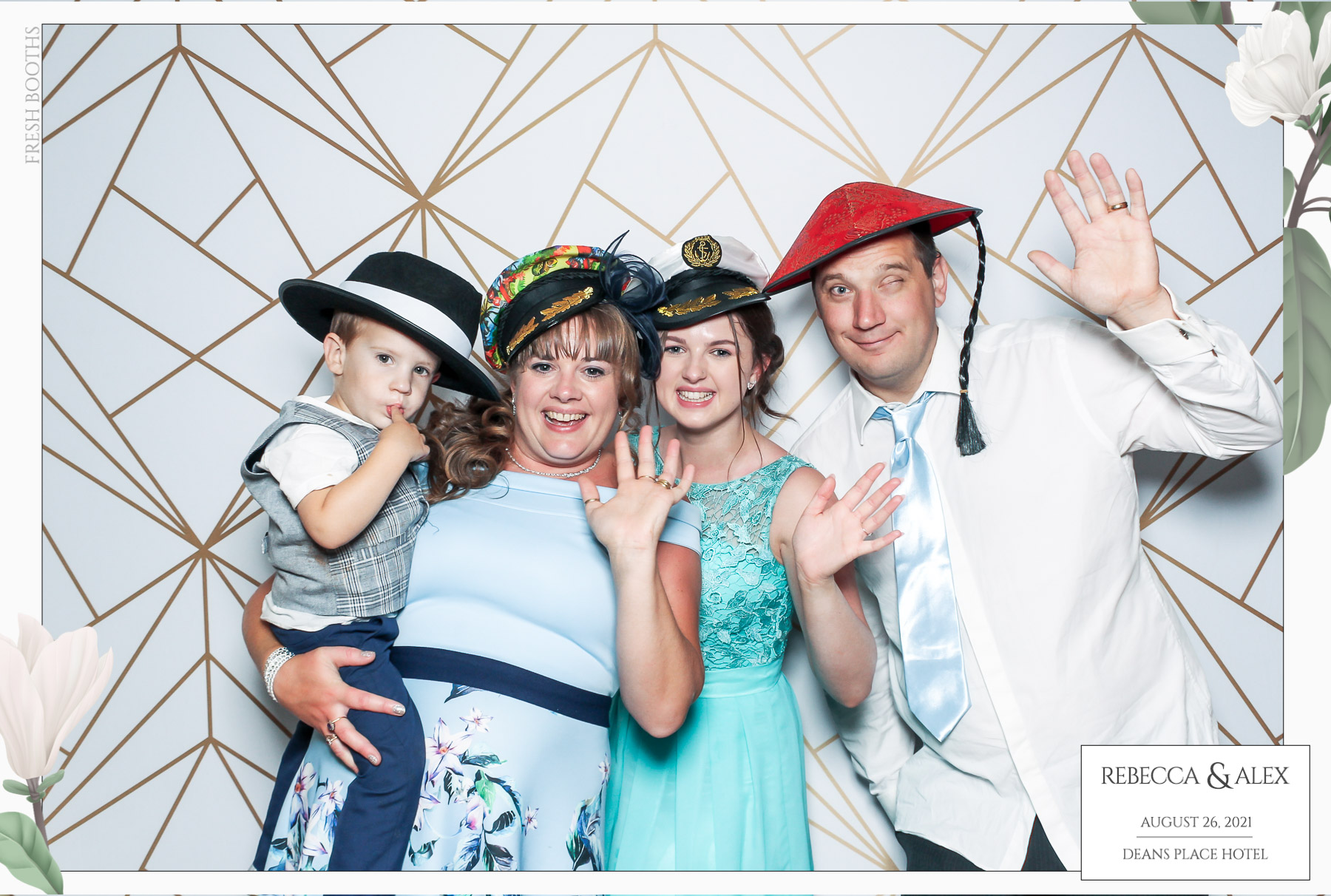 Rebecca & Alex - Classic Open Booth | View more photos from the event at gallery.freshbooths.com/u/FreshBooths/Rebecca-Alex-Classic-Open-Booth