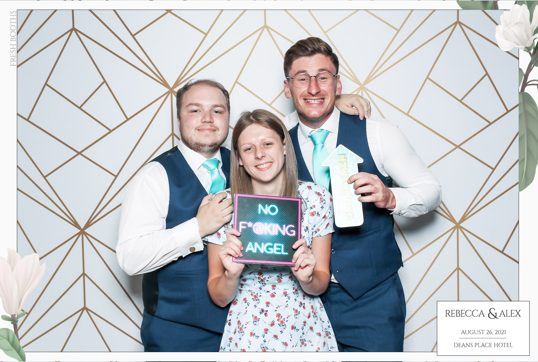 Rebecca & Alex - Classic Open Booth | View more photos from the event at gallery.freshbooths.com/u/FreshBooths/Rebecca-Alex-Classic-Open-Booth