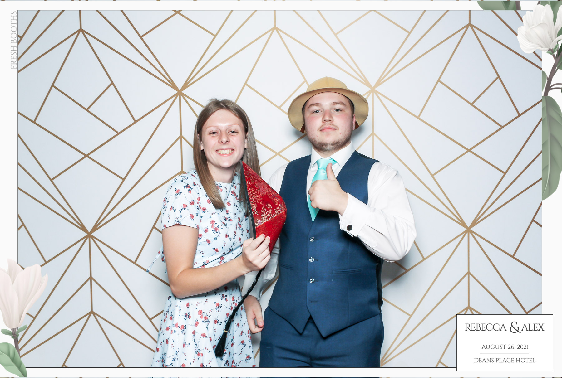 Rebecca & Alex - Classic Open Booth | View more photos from the event at gallery.freshbooths.com/u/FreshBooths/Rebecca-Alex-Classic-Open-Booth