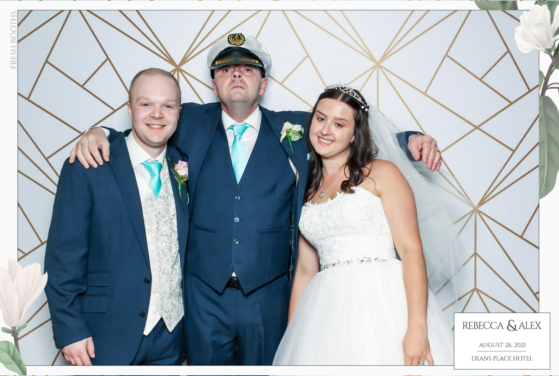 Rebecca & Alex - Classic Open Booth | View more photos from the event at gallery.freshbooths.com/u/FreshBooths/Rebecca-Alex-Classic-Open-Booth