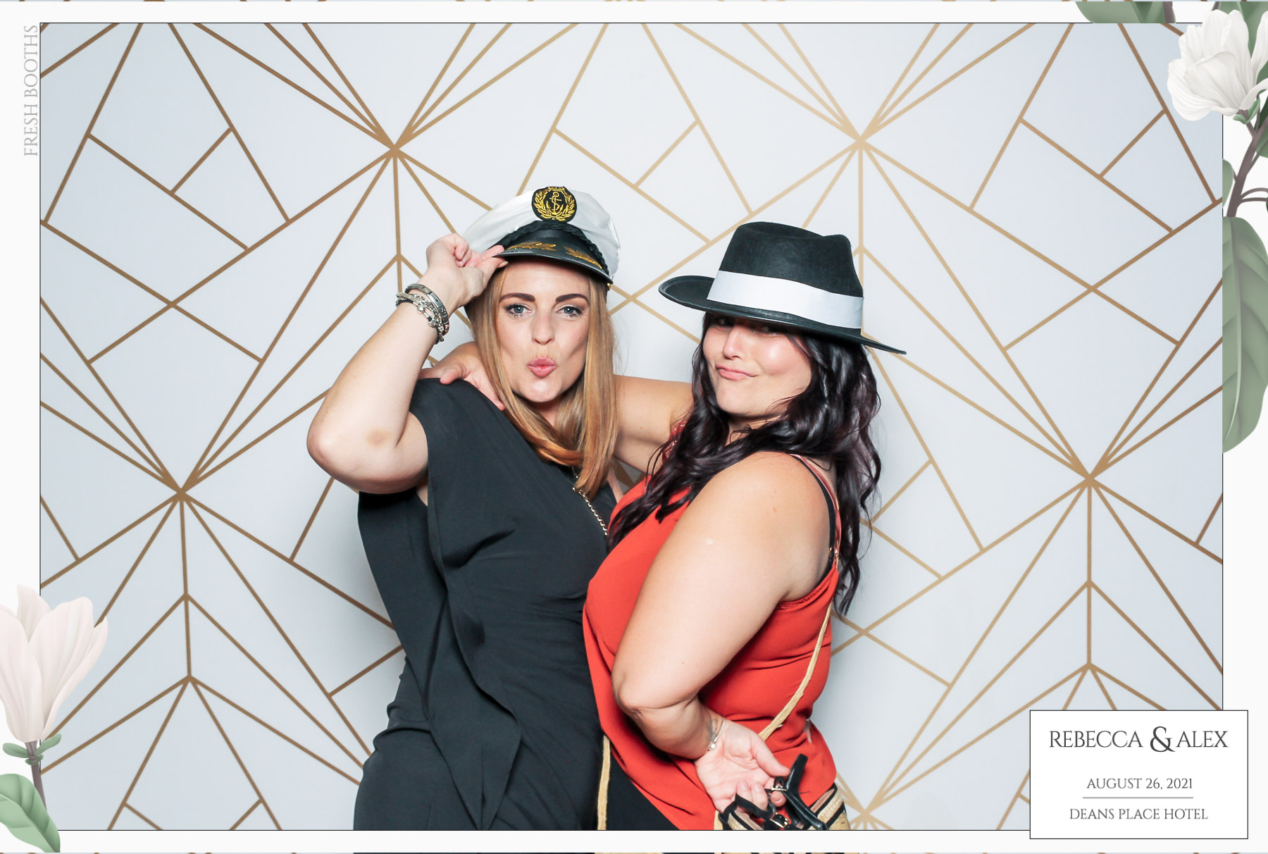 Rebecca & Alex - Classic Open Booth | View more photos from the event at gallery.freshbooths.com/u/FreshBooths/Rebecca-Alex-Classic-Open-Booth