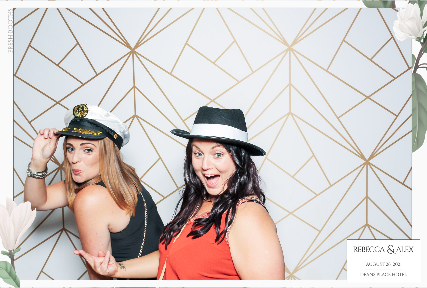 Rebecca & Alex - Classic Open Booth | View more photos from the event at gallery.freshbooths.com/u/FreshBooths/Rebecca-Alex-Classic-Open-Booth