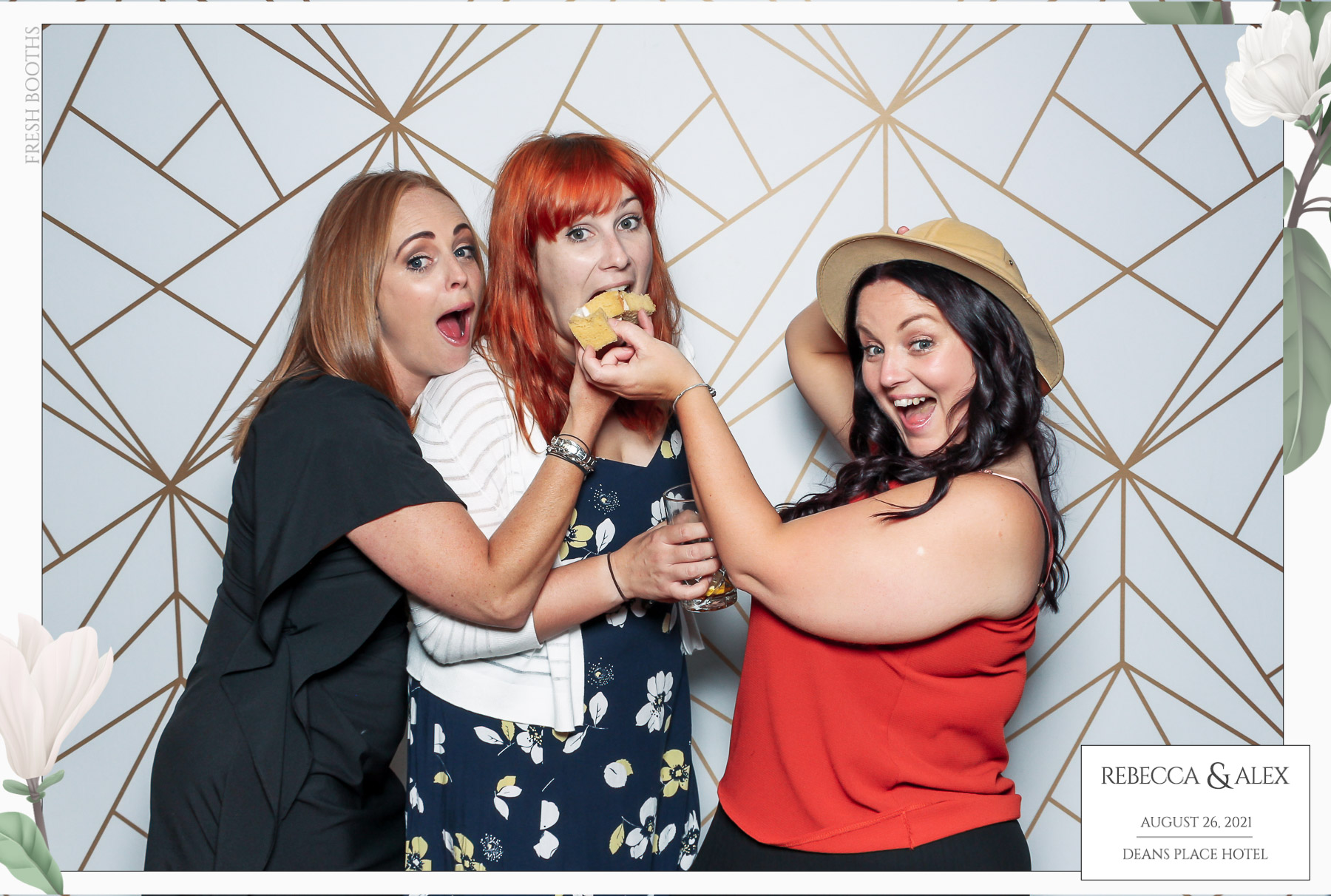Rebecca & Alex - Classic Open Booth | View more photos from the event at gallery.freshbooths.com/u/FreshBooths/Rebecca-Alex-Classic-Open-Booth