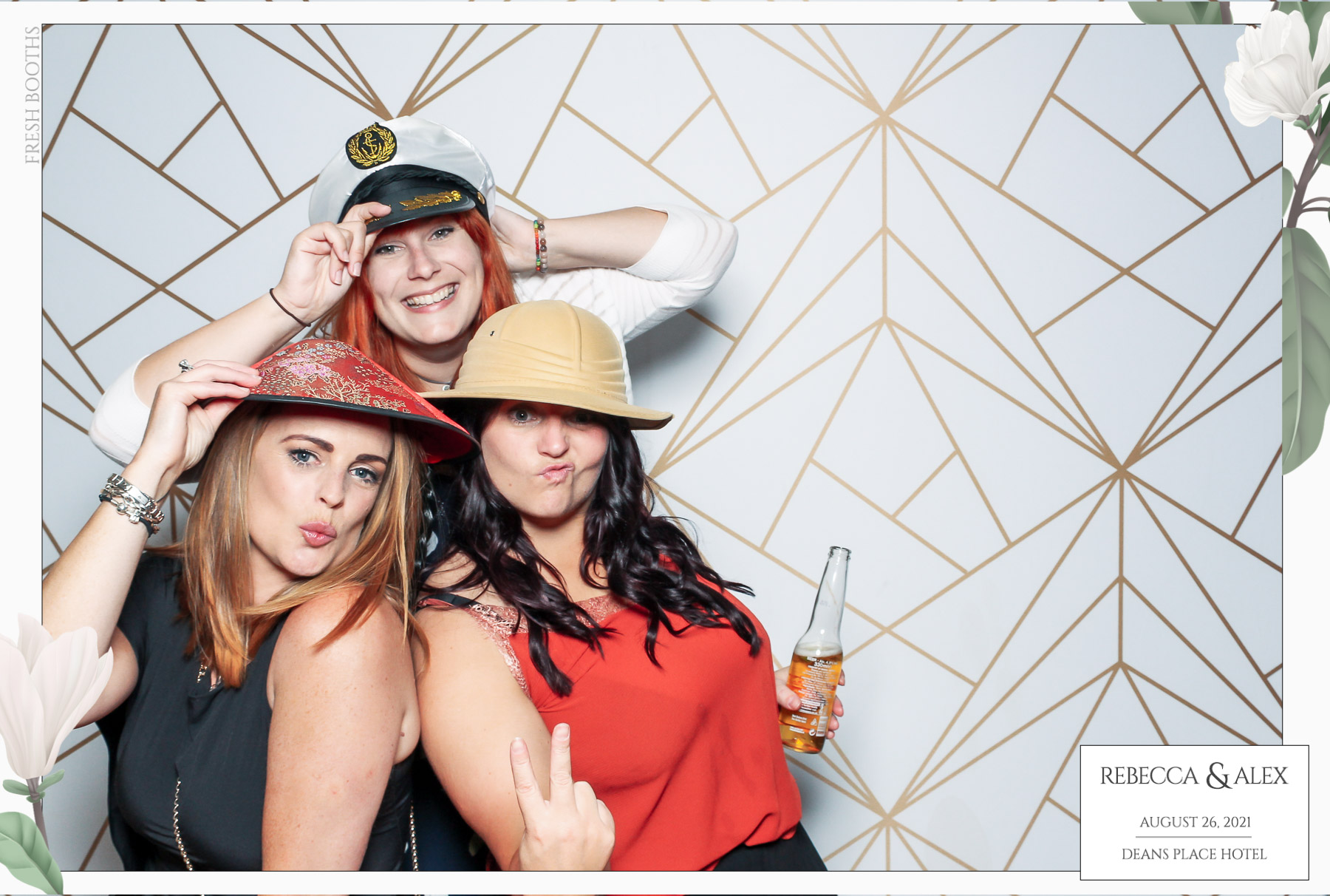Rebecca & Alex - Classic Open Booth | View more photos from the event at gallery.freshbooths.com/u/FreshBooths/Rebecca-Alex-Classic-Open-Booth