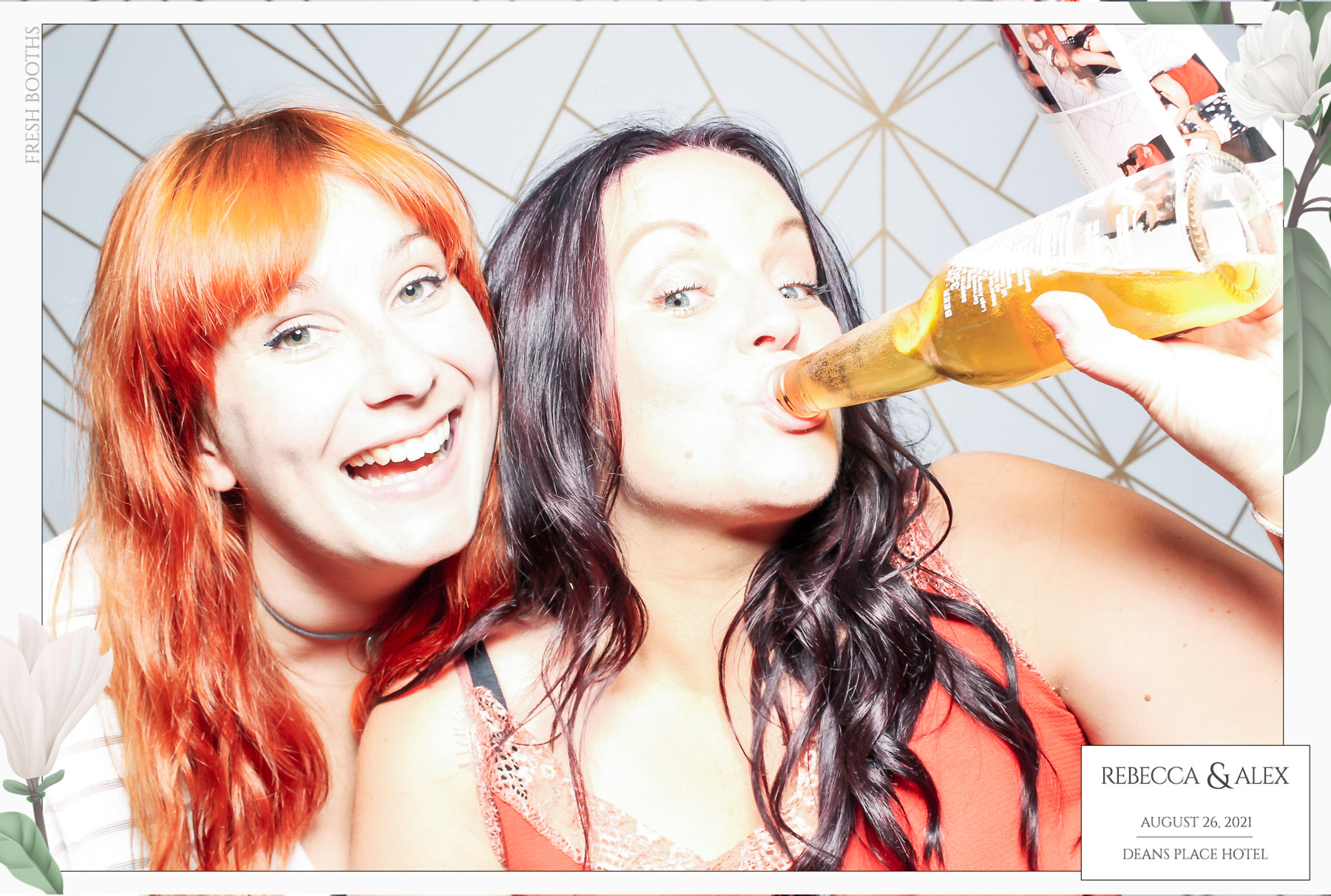 Rebecca & Alex - Classic Open Booth | View more photos from the event at gallery.freshbooths.com/u/FreshBooths/Rebecca-Alex-Classic-Open-Booth
