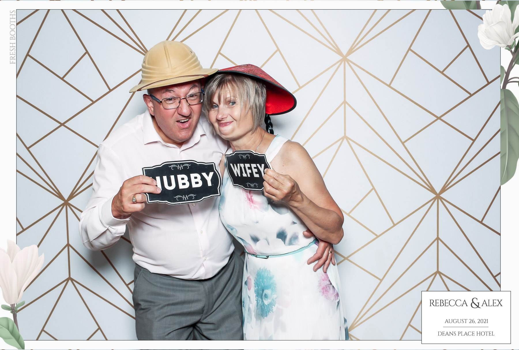 Rebecca & Alex - Classic Open Booth | View more photos from the event at gallery.freshbooths.com/u/FreshBooths/Rebecca-Alex-Classic-Open-Booth