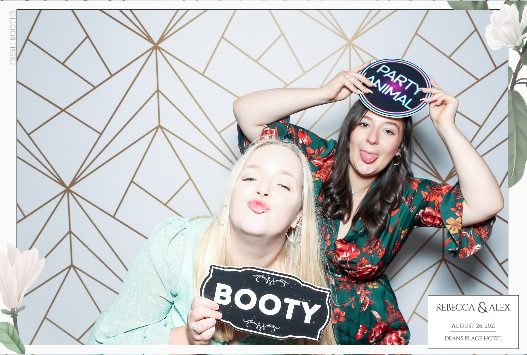 Rebecca & Alex - Classic Open Booth | View more photos from the event at gallery.freshbooths.com/u/FreshBooths/Rebecca-Alex-Classic-Open-Booth