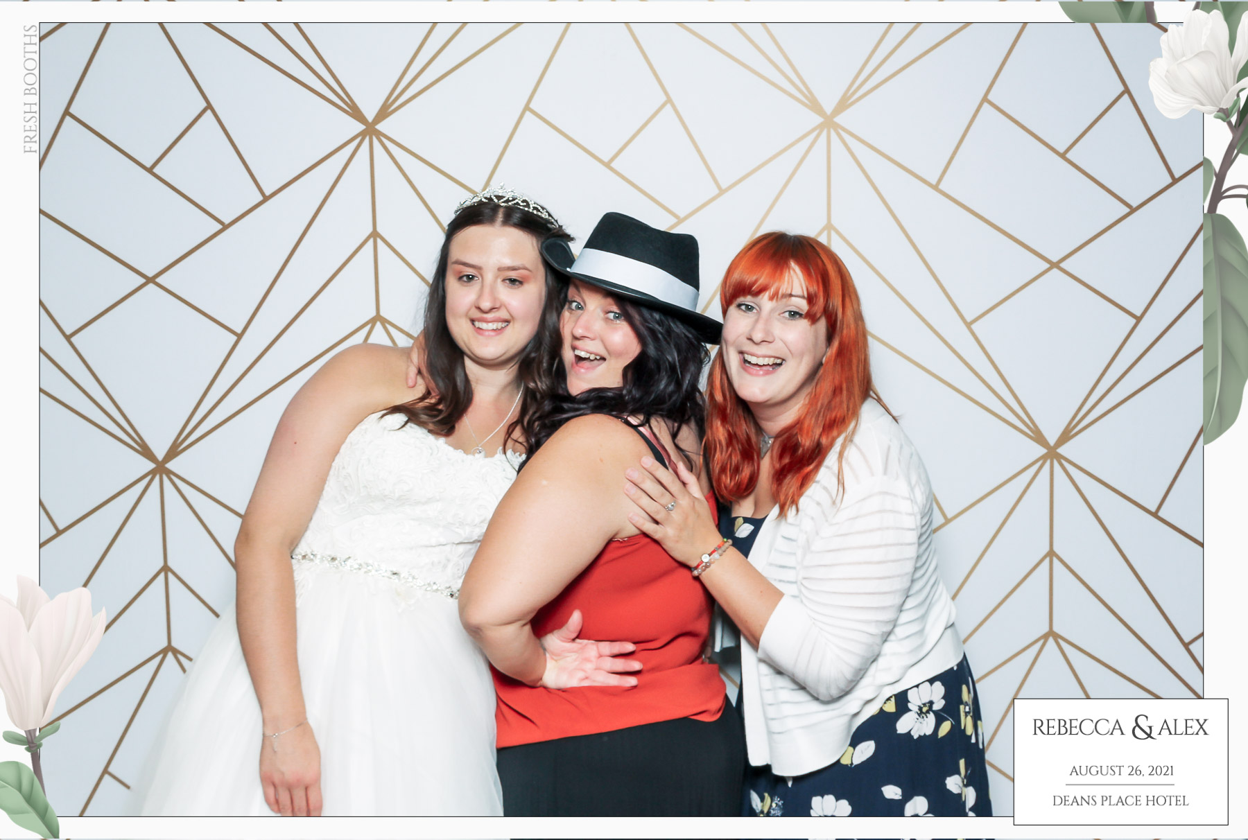 Rebecca & Alex - Classic Open Booth | View more photos from the event at gallery.freshbooths.com/u/FreshBooths/Rebecca-Alex-Classic-Open-Booth