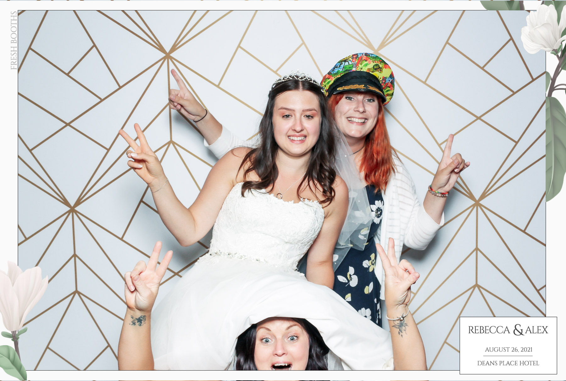 Rebecca & Alex - Classic Open Booth | View more photos from the event at gallery.freshbooths.com/u/FreshBooths/Rebecca-Alex-Classic-Open-Booth