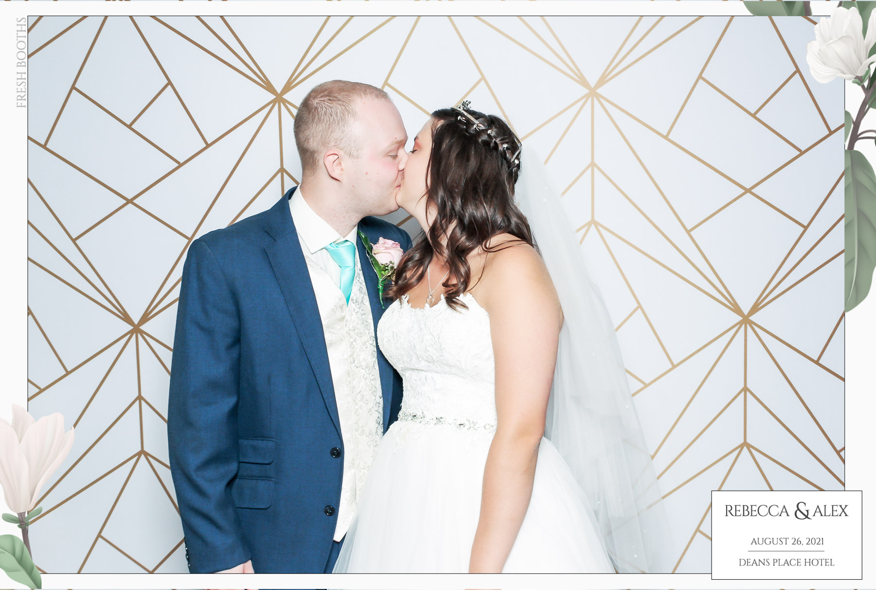 Rebecca & Alex - Classic Open Booth | View more photos from the event at gallery.freshbooths.com/u/FreshBooths/Rebecca-Alex-Classic-Open-Booth