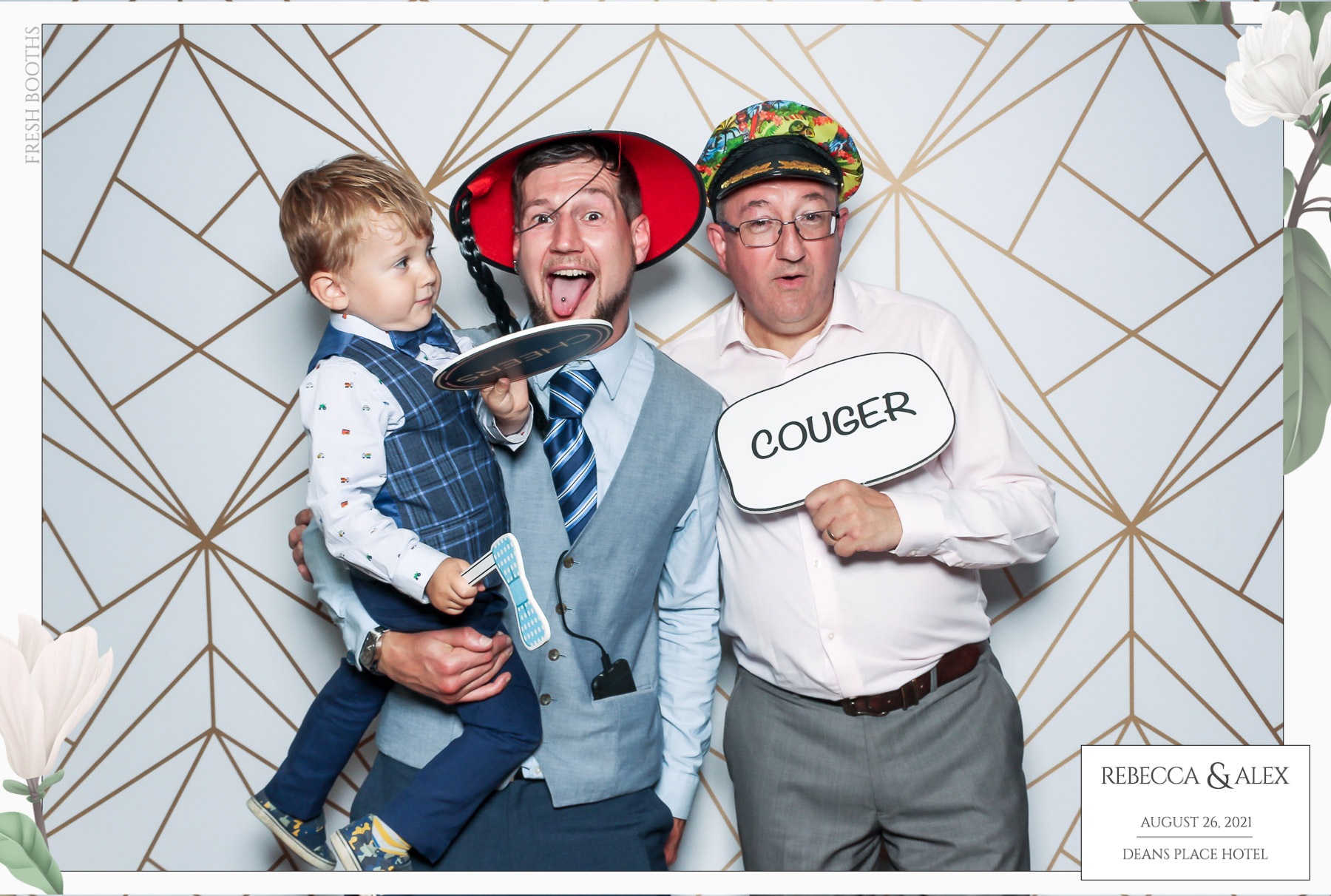Rebecca & Alex - Classic Open Booth | View more photos from the event at gallery.freshbooths.com/u/FreshBooths/Rebecca-Alex-Classic-Open-Booth