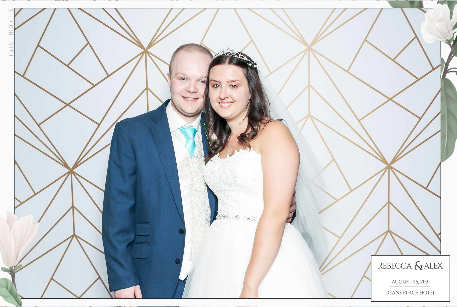 Rebecca & Alex - Classic Open Booth | View more photos from the event at gallery.freshbooths.com/u/FreshBooths/Rebecca-Alex-Classic-Open-Booth