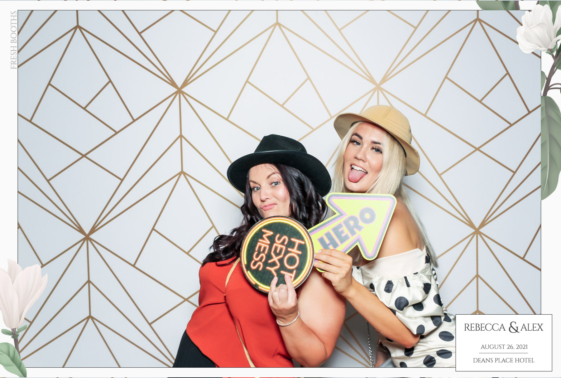 Rebecca & Alex - Classic Open Booth | View more photos from the event at gallery.freshbooths.com/u/FreshBooths/Rebecca-Alex-Classic-Open-Booth