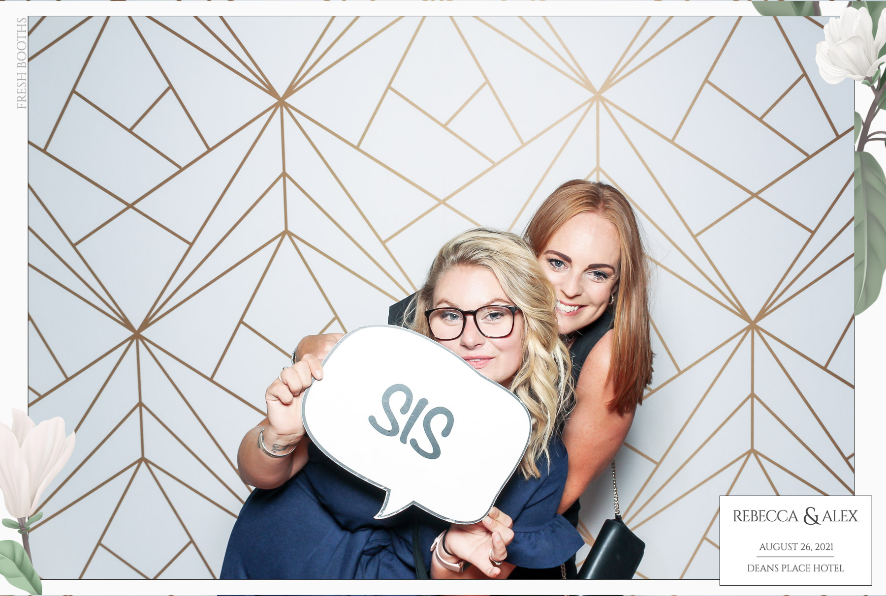 Rebecca & Alex - Classic Open Booth | View more photos from the event at gallery.freshbooths.com/u/FreshBooths/Rebecca-Alex-Classic-Open-Booth