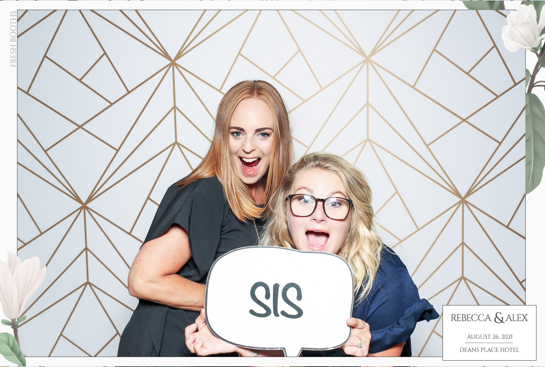 Rebecca & Alex - Classic Open Booth | View more photos from the event at gallery.freshbooths.com/u/FreshBooths/Rebecca-Alex-Classic-Open-Booth