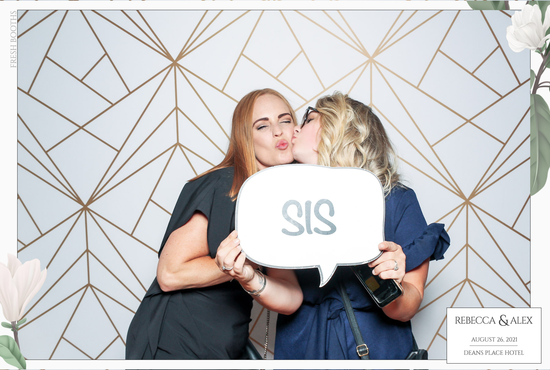 Rebecca & Alex - Classic Open Booth | View more photos from the event at gallery.freshbooths.com/u/FreshBooths/Rebecca-Alex-Classic-Open-Booth