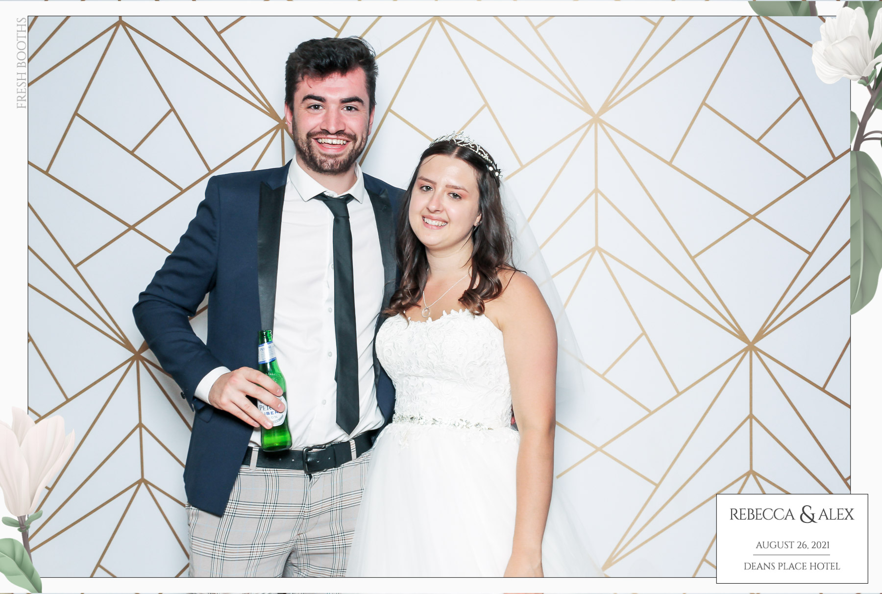 Rebecca & Alex - Classic Open Booth | View more photos from the event at gallery.freshbooths.com/u/FreshBooths/Rebecca-Alex-Classic-Open-Booth